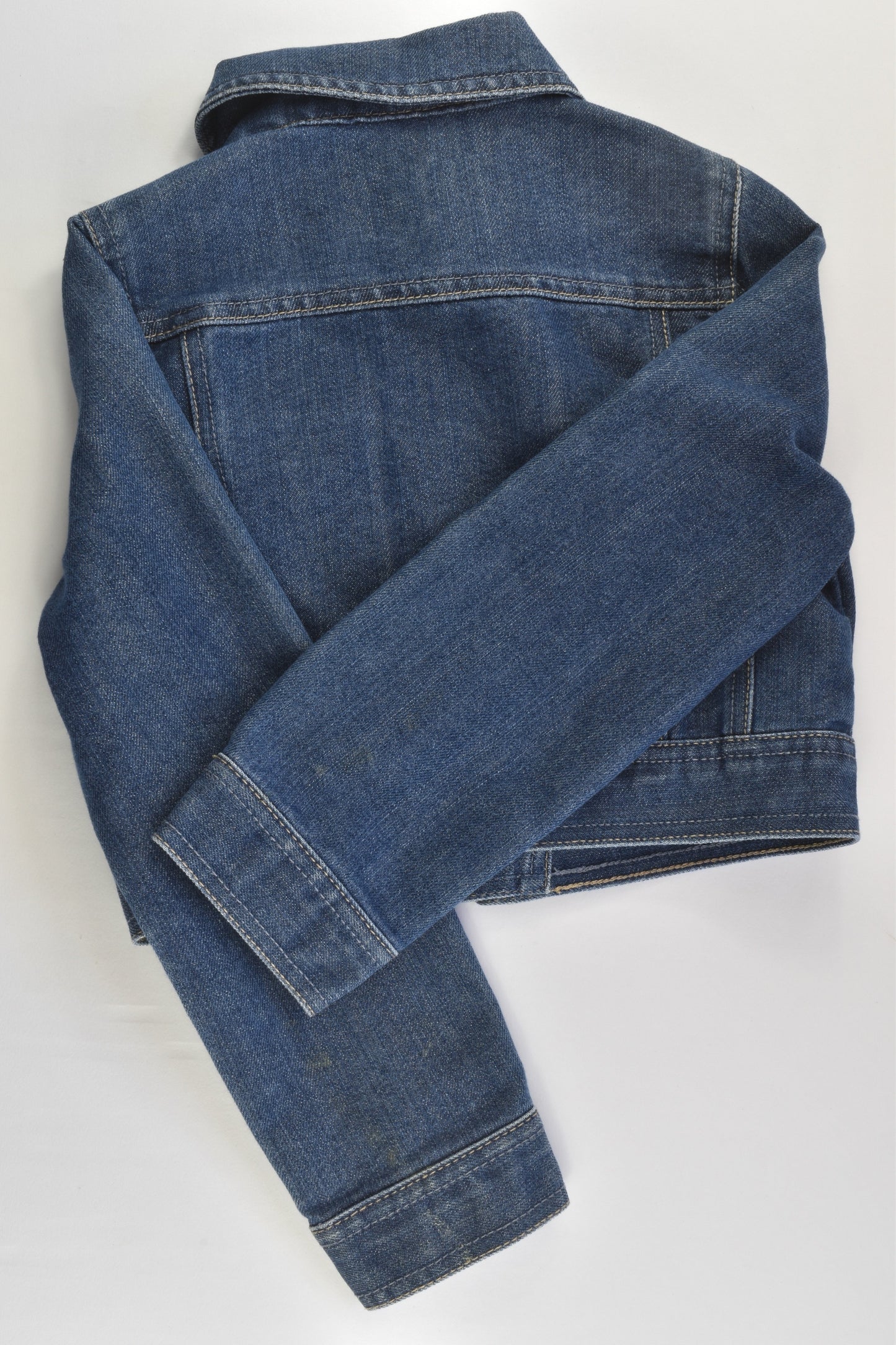 George Size 6-7 (116-122 cm) Love Hearts Buttons Denim Jacket