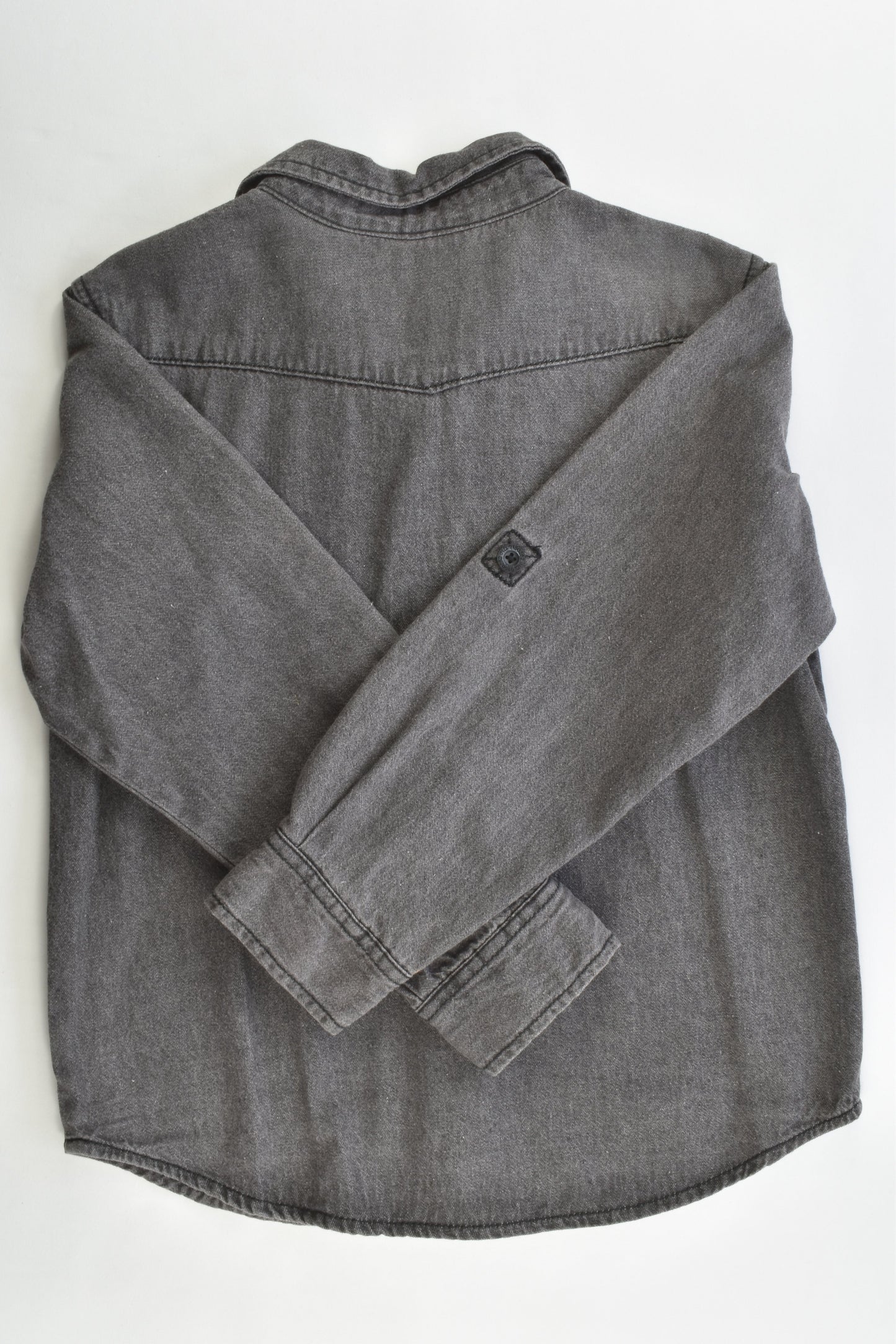 George Size 7-8 Casual Collared Denim Shirt