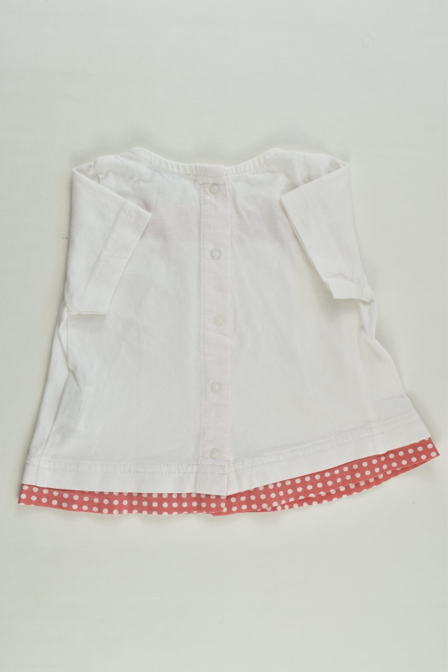 Grain De Blé Size 000 (3 months, 60 cm) Polka Dot Details T-shirt/Tunic