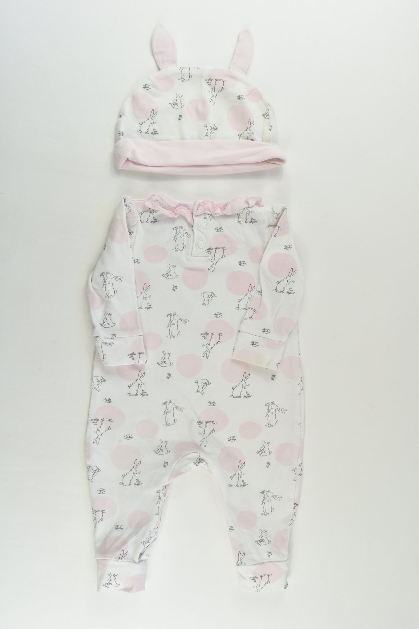 Guess How Much I Love You Size 00 Romper and Beanie