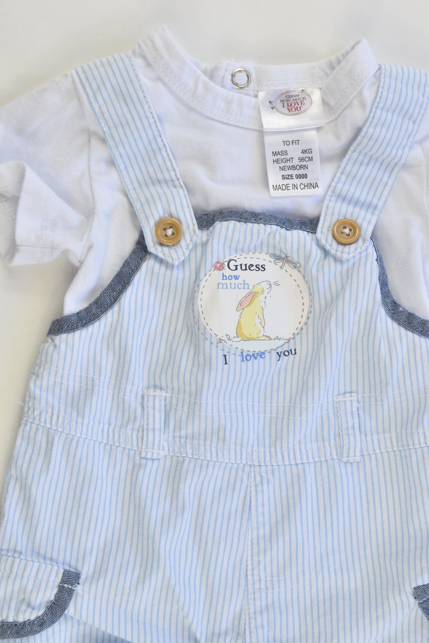 Guess How Much I Love You Size 0000 (56 cm) Romper
