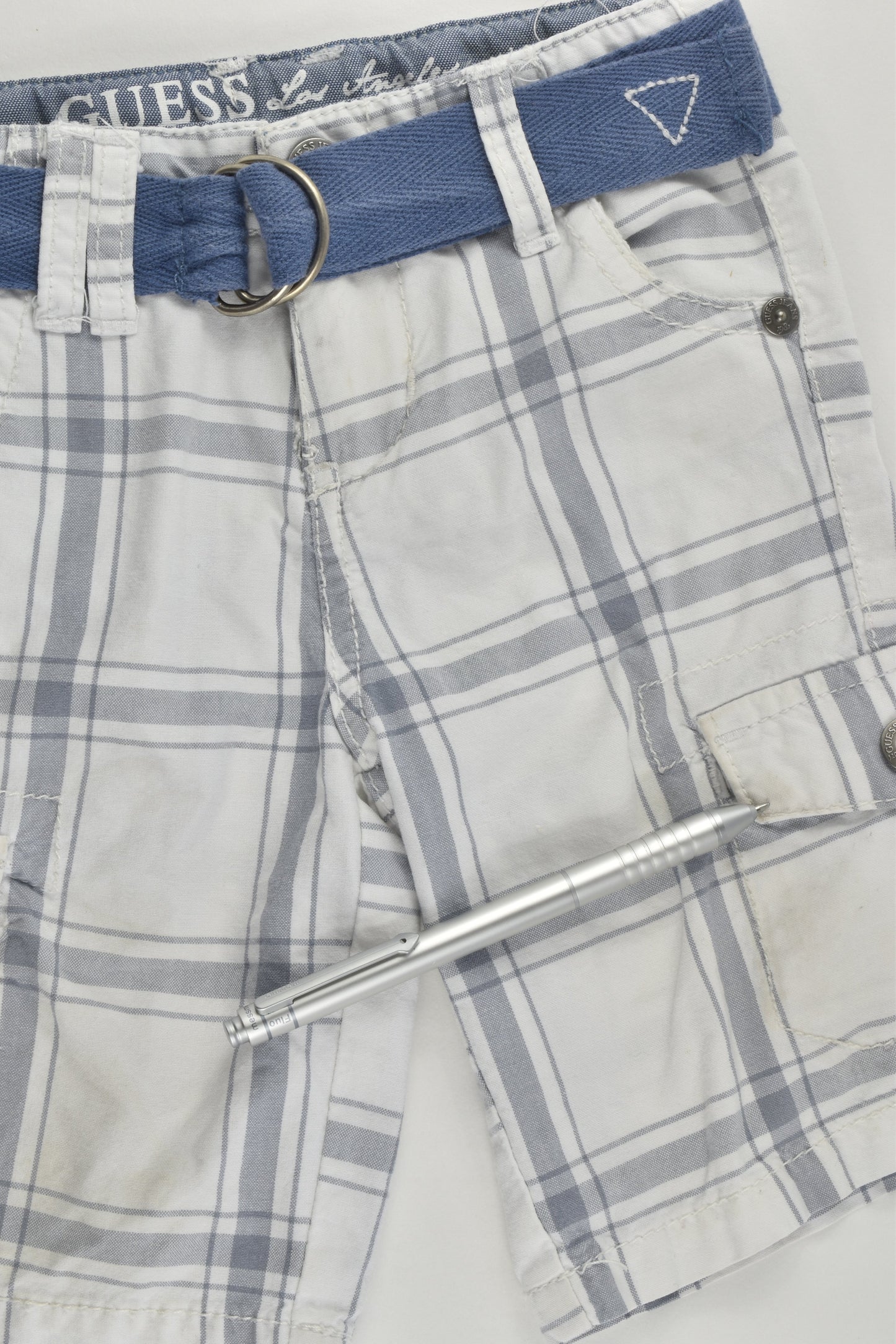 Guess Size 0 (12 months) Checked Shorts