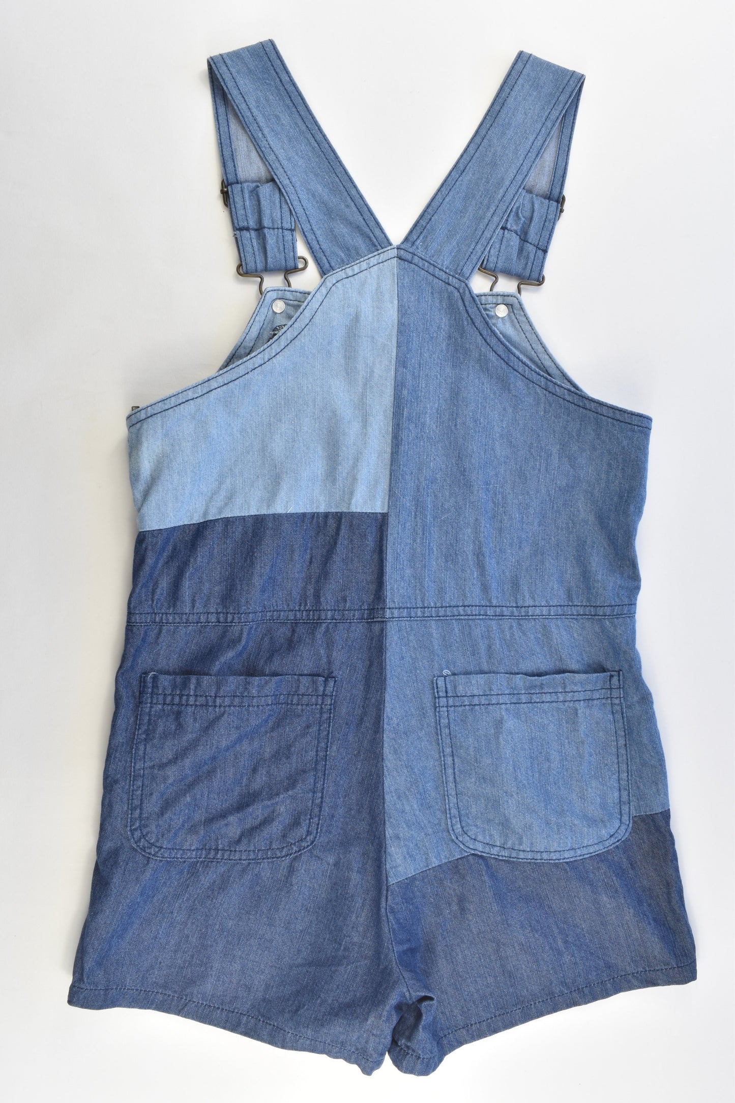 Gum Size 10 Soft Denim Short Overalls