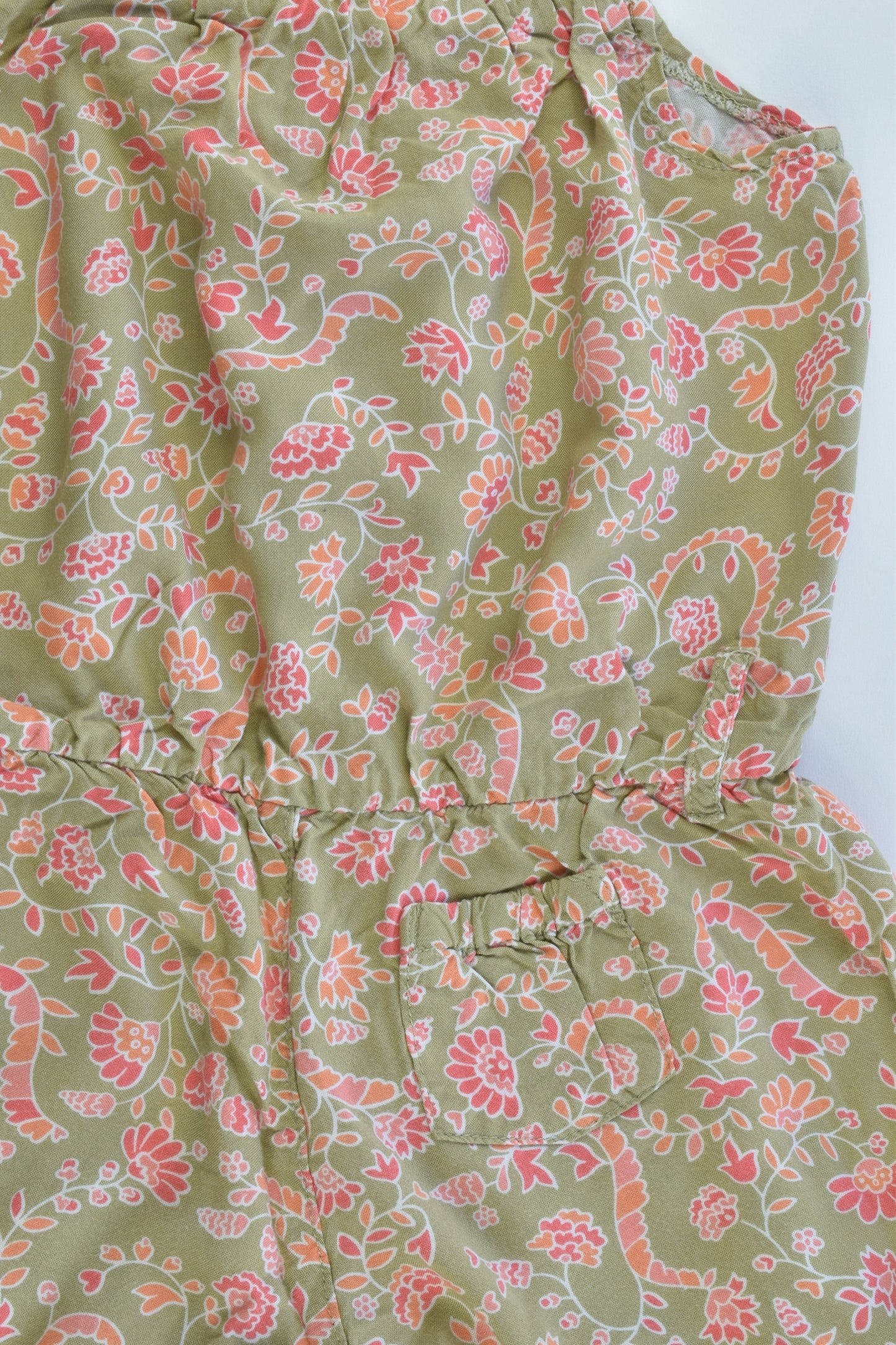 Gumboots Size 3-4 Viscose Playsuit
