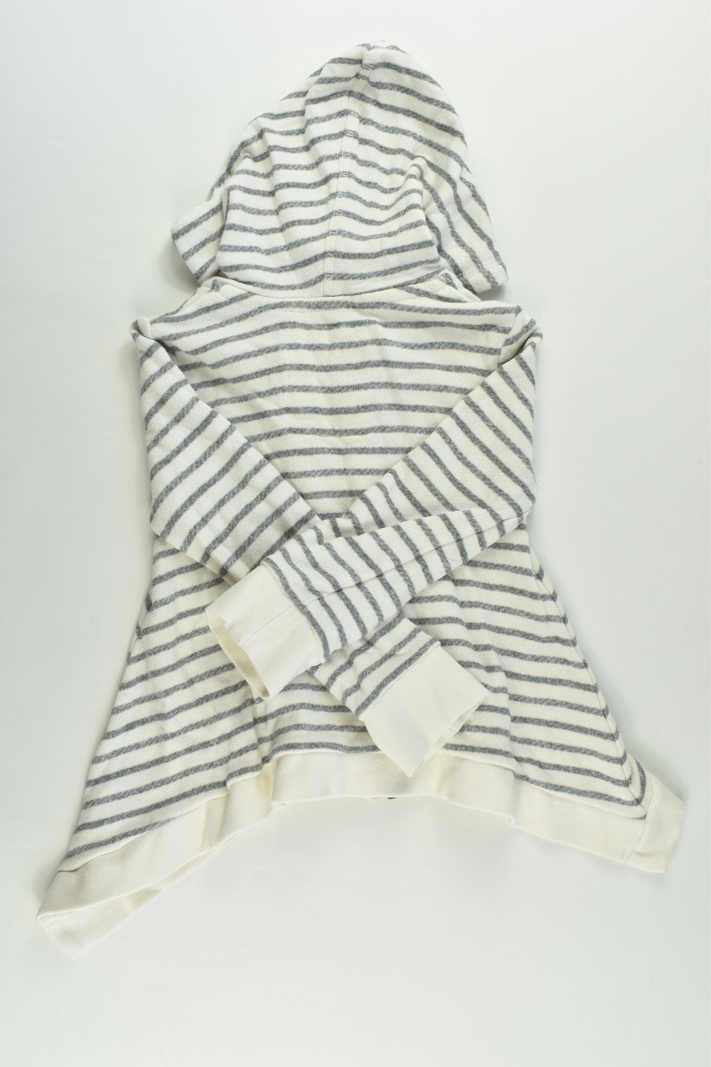 Gumboots Size 4-5 Striped Hooded Jumper