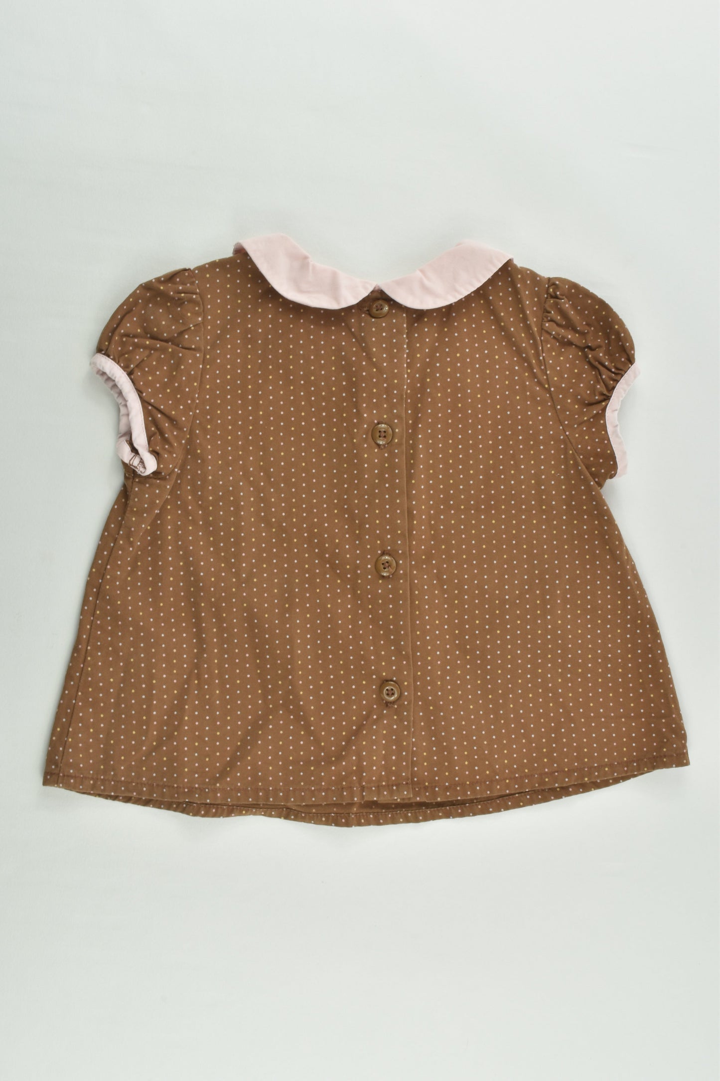 Gymboree Size 0 (6-12 months) Sausage Dogs Blouse