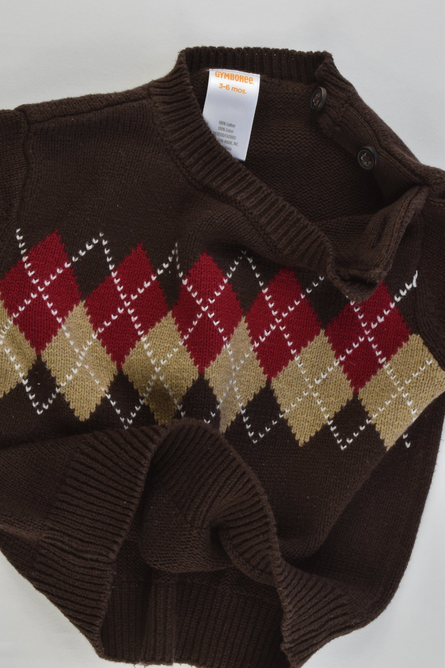 Gymboree Size 00 (3-6 months) Knitted Jumper