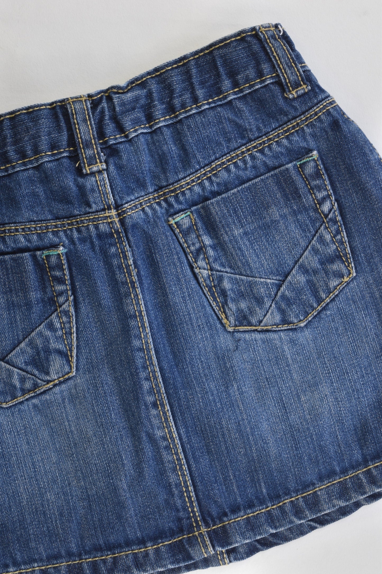 Gymboree Size 5 Denim Skirt with Shorts Underneath