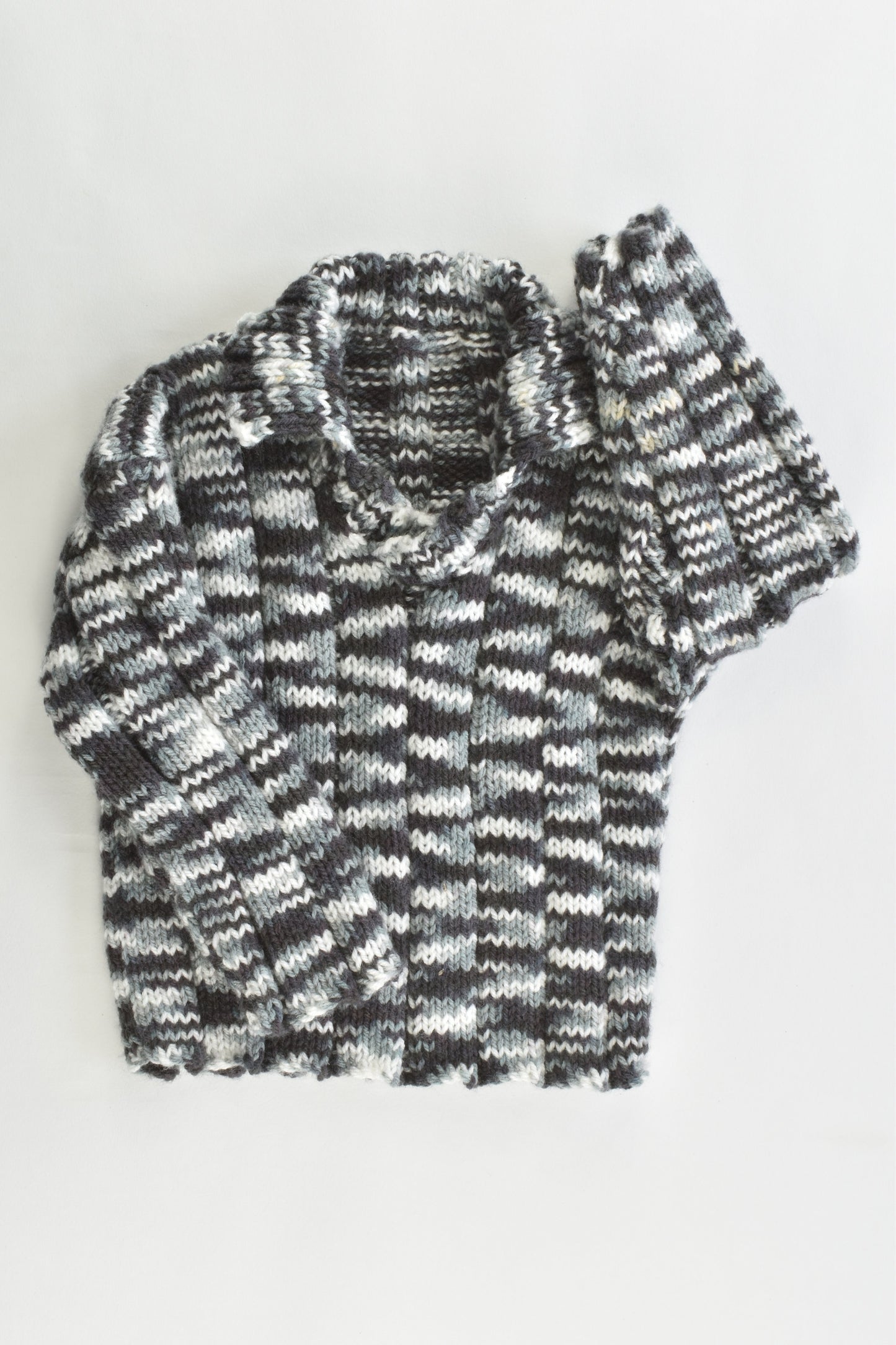 Hand Knitted Size approx 0-1 Jumper
