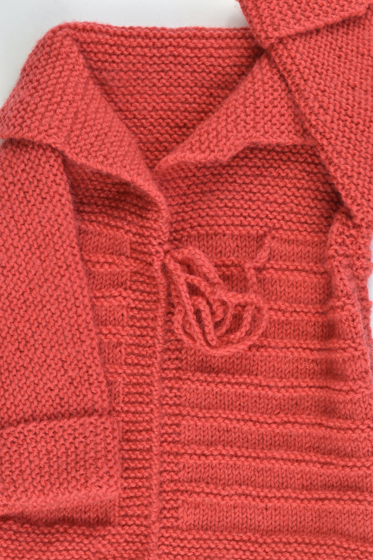 Hand Knitted Size approx 1-2 Cardigan