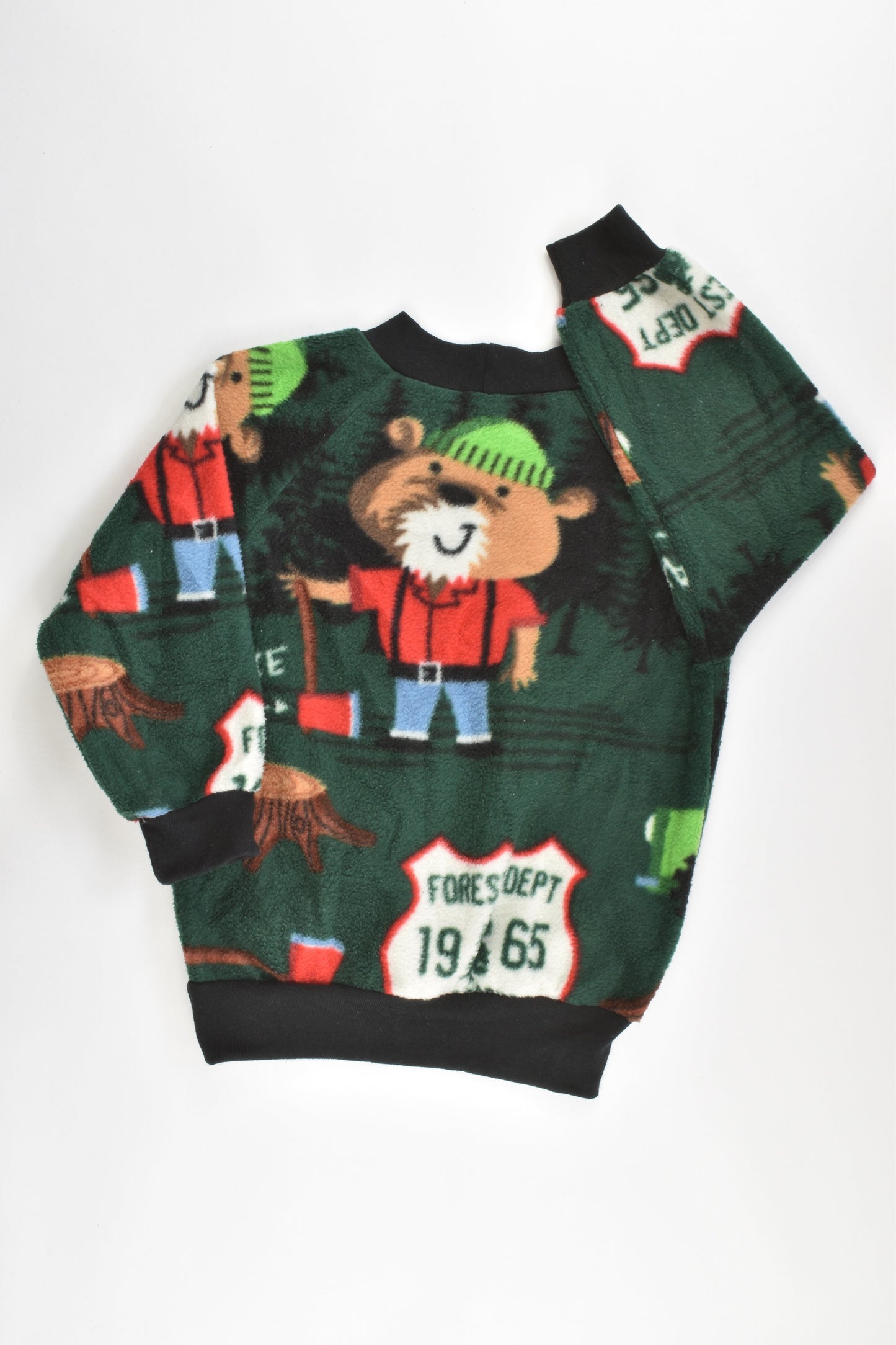 Hand Made Size approx 3-4 Fleecy Jumper