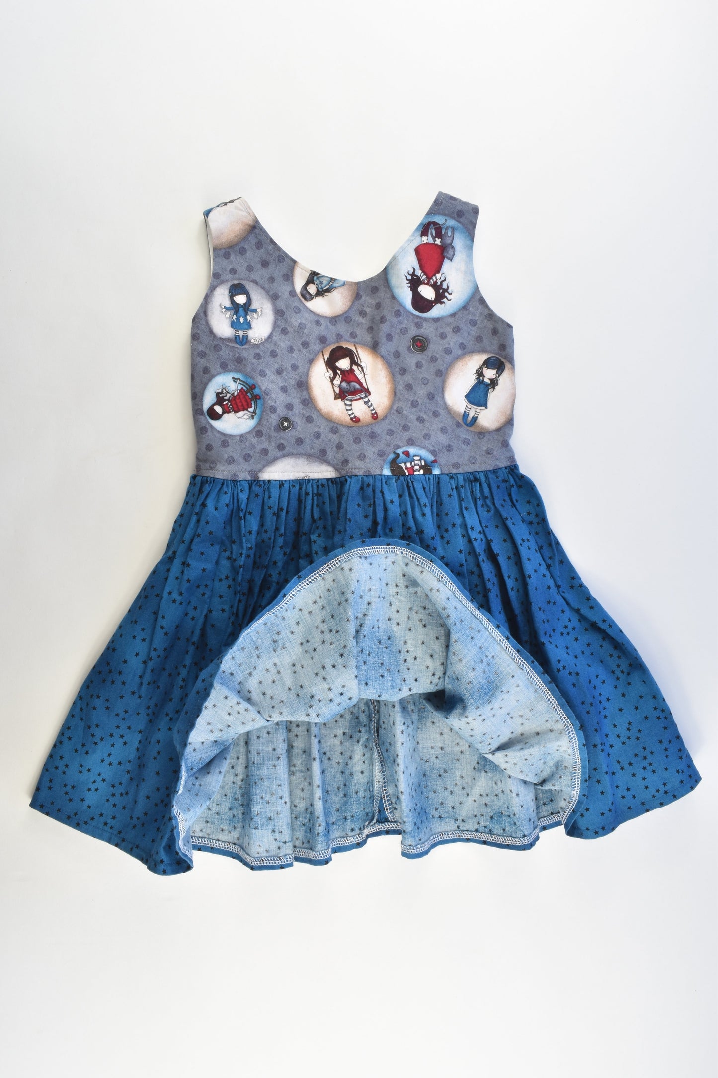 Hand Made Size approx 3 Dress
