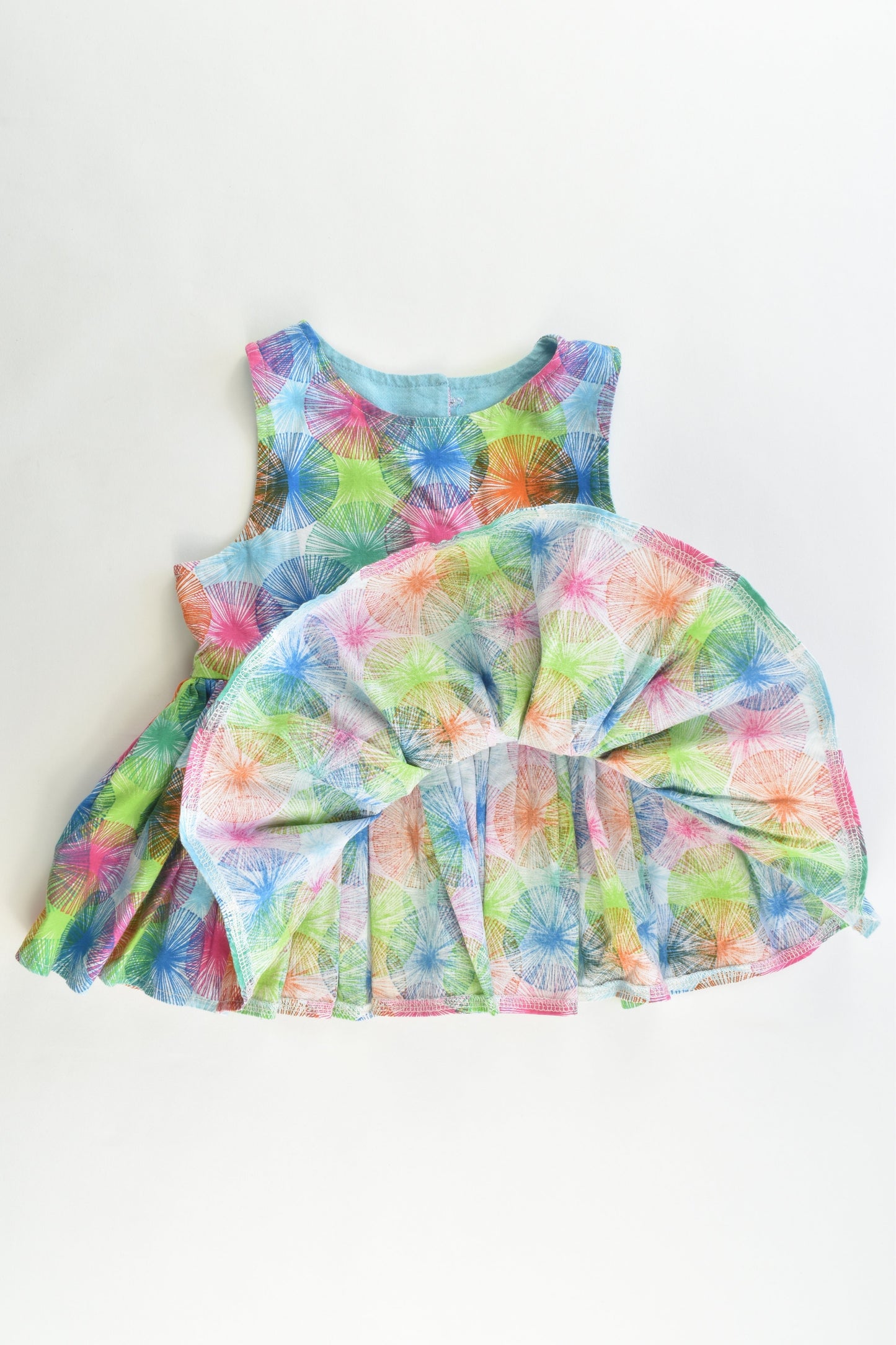 Hand Made Size approx 3 Peplum Top