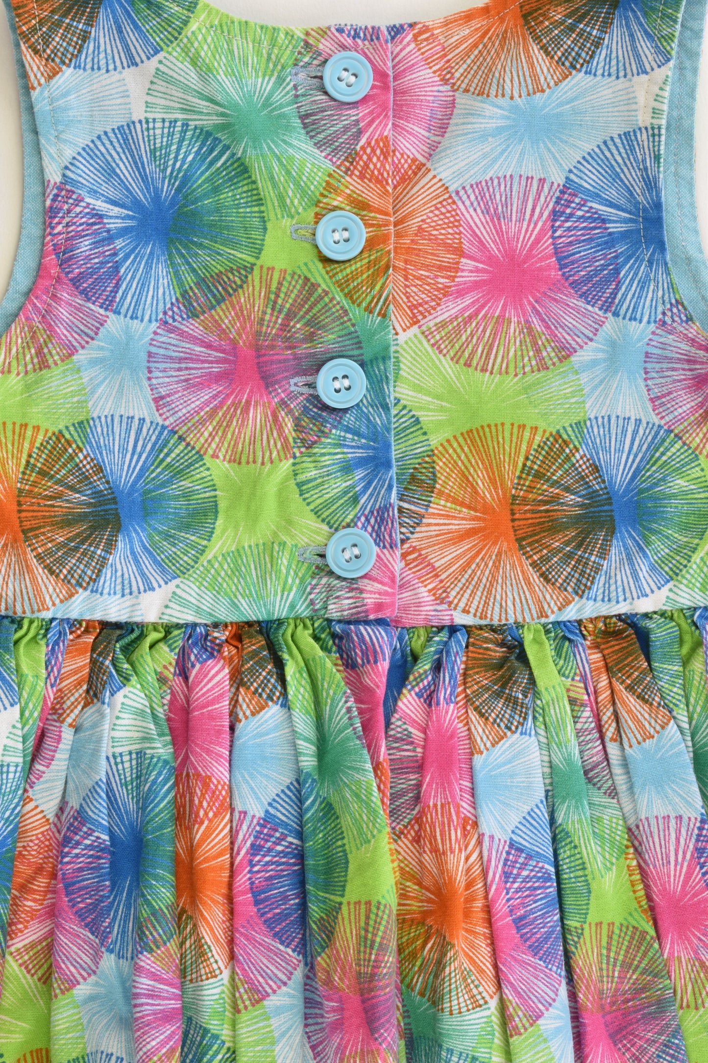 Hand Made Size approx 3 Peplum Top