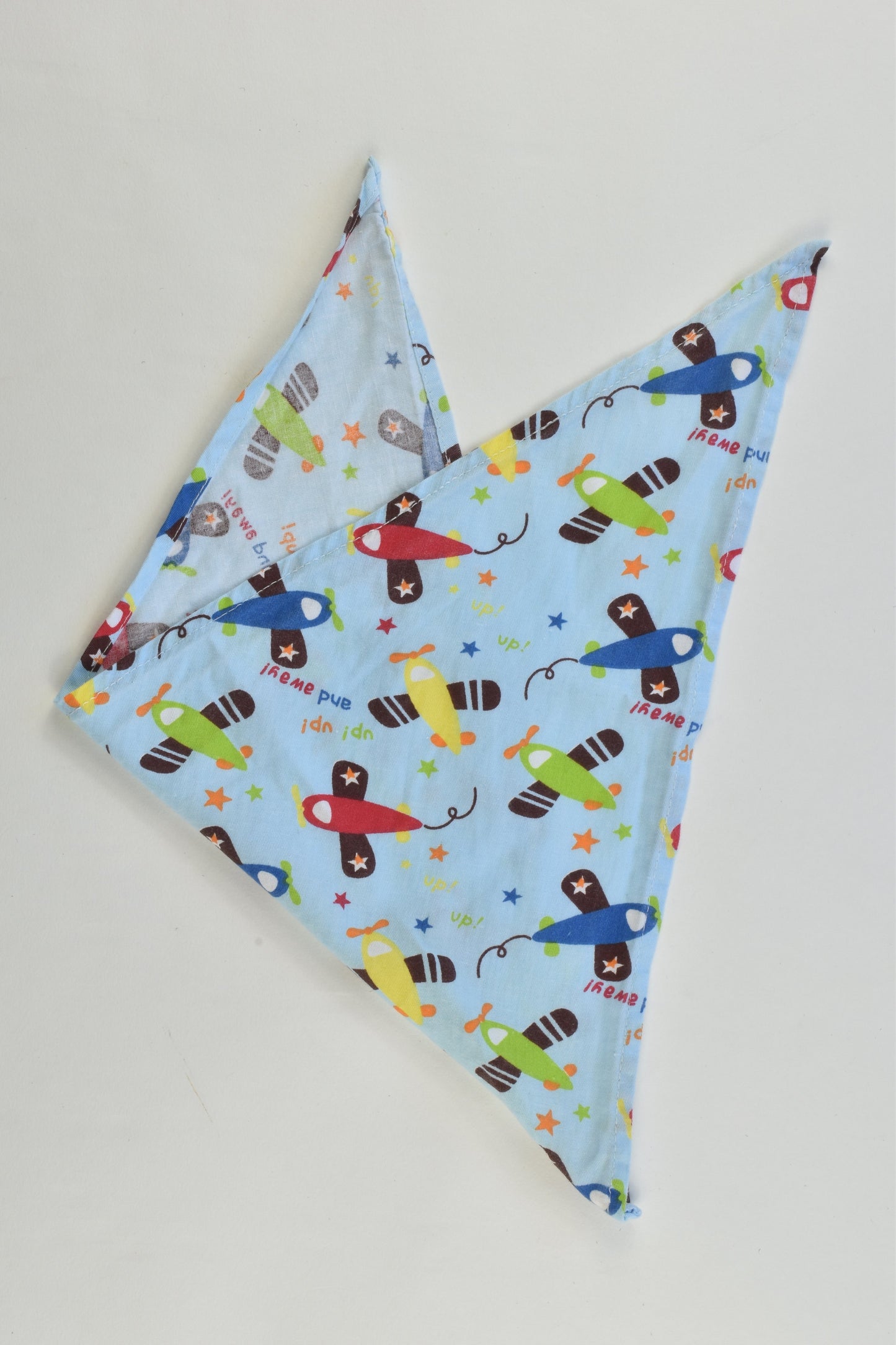 Handmade One Size Baby/Toddler "Up! Up! And Away!" Planes Scarf