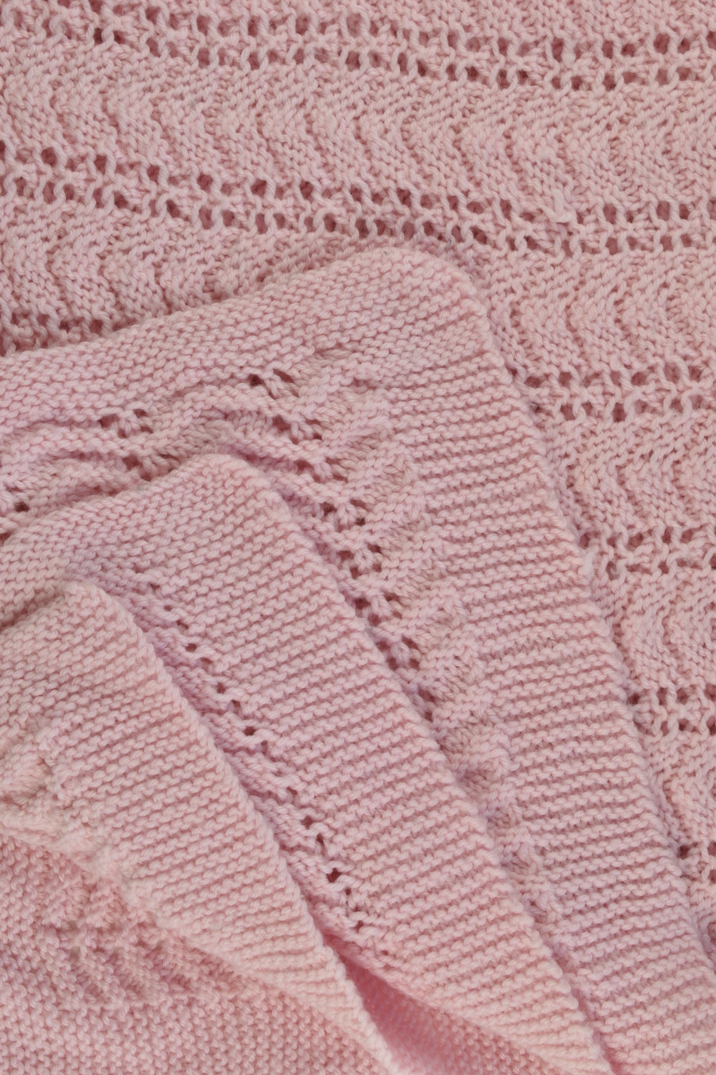 Handmade Pink Baby Blanket