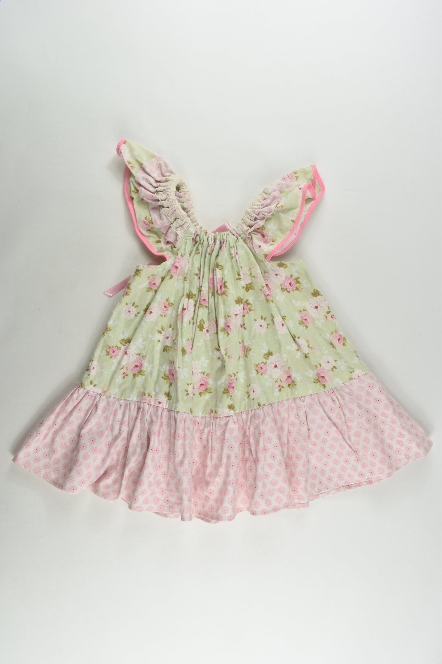 Handmade Size approx 0-1 Floral Dress