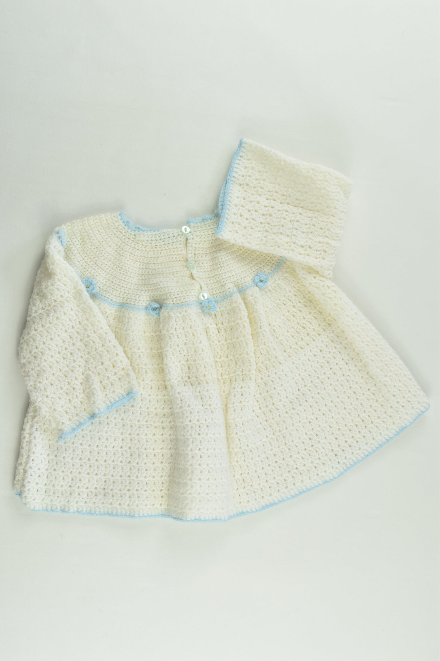 Handmade Size approx 00-0 Knitted Tunic