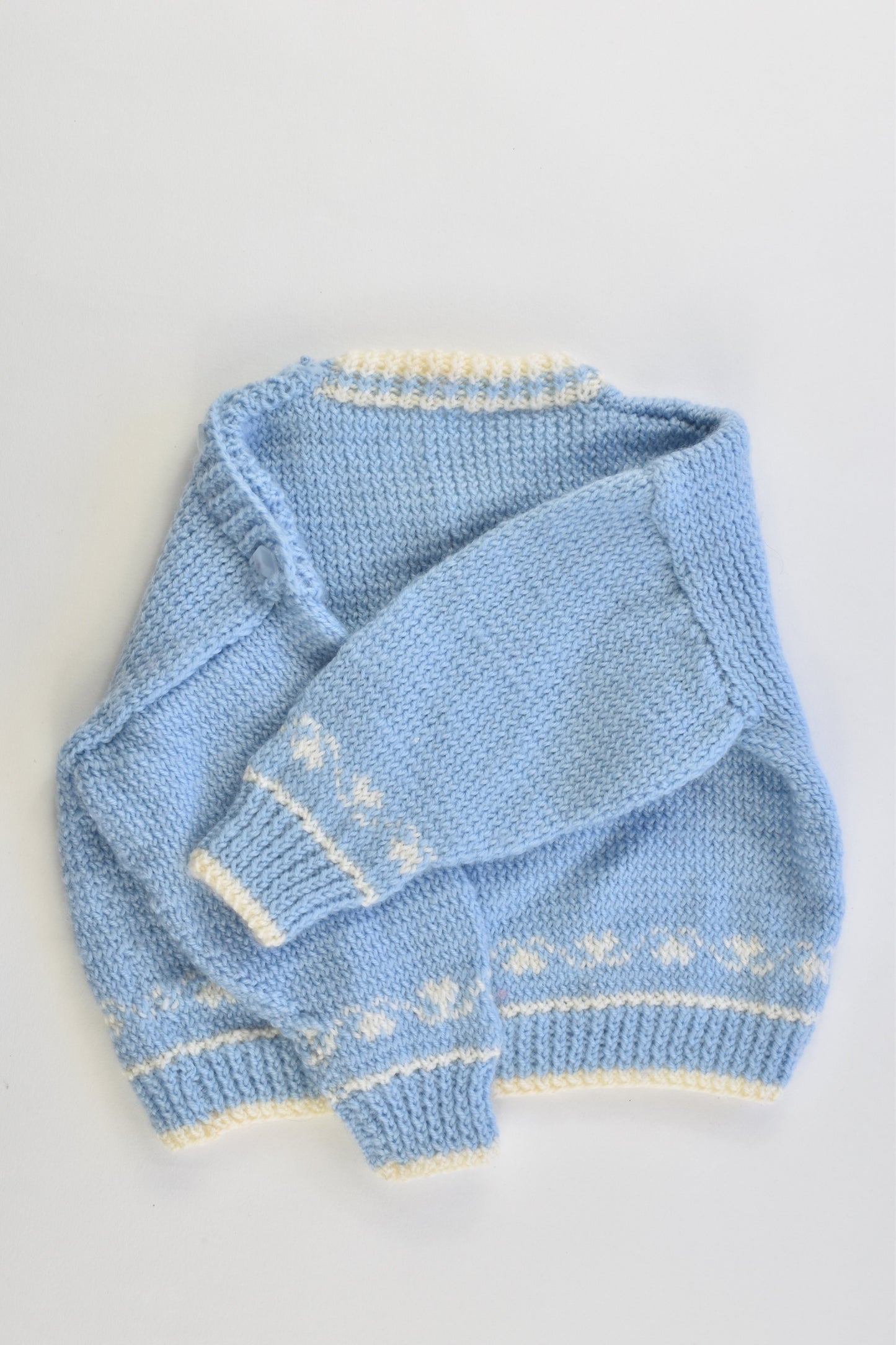 Handmade Size approx 00 Knitted Jumper