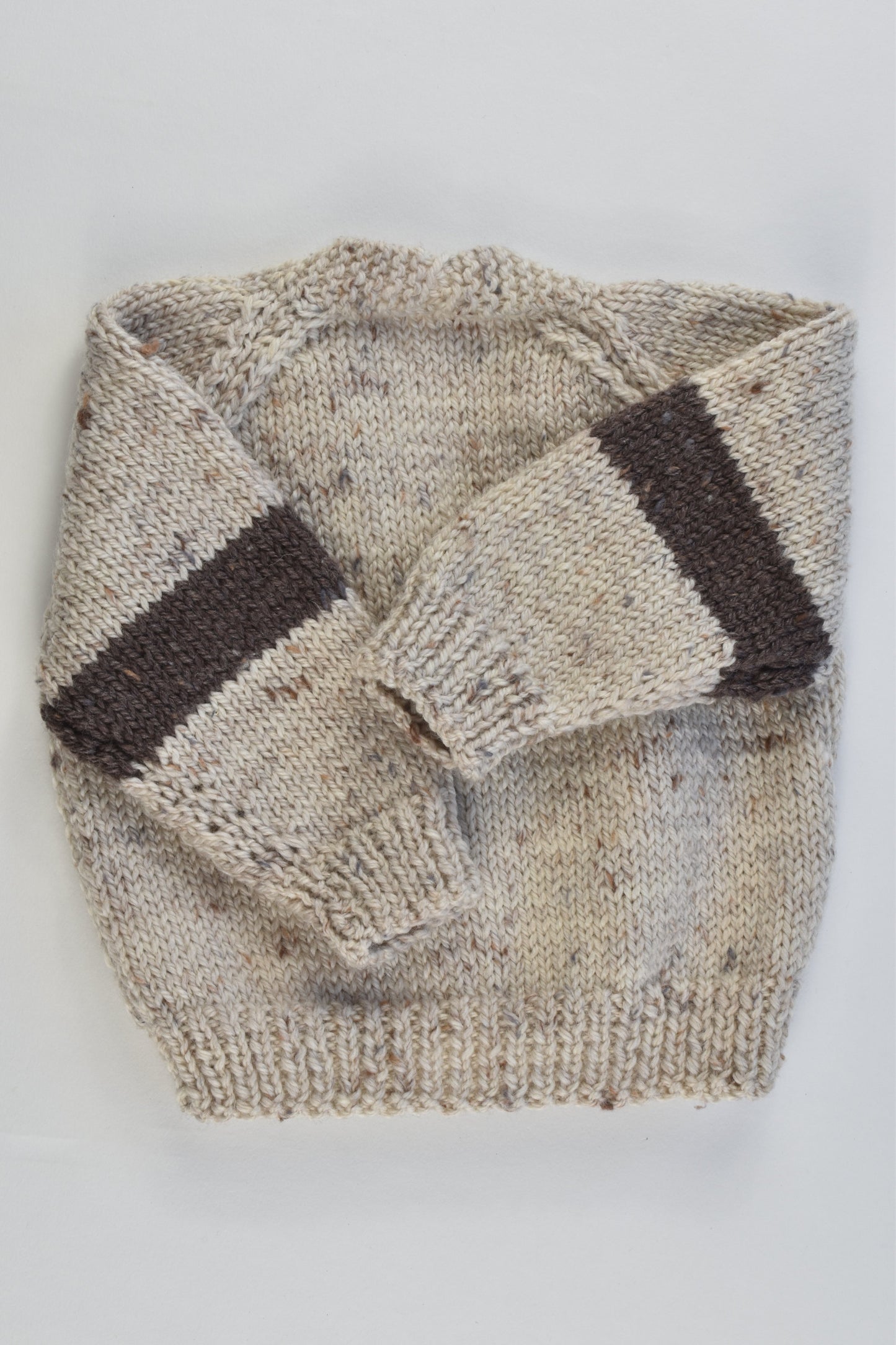 Handmade Size approx 000 Knitted Cardigan