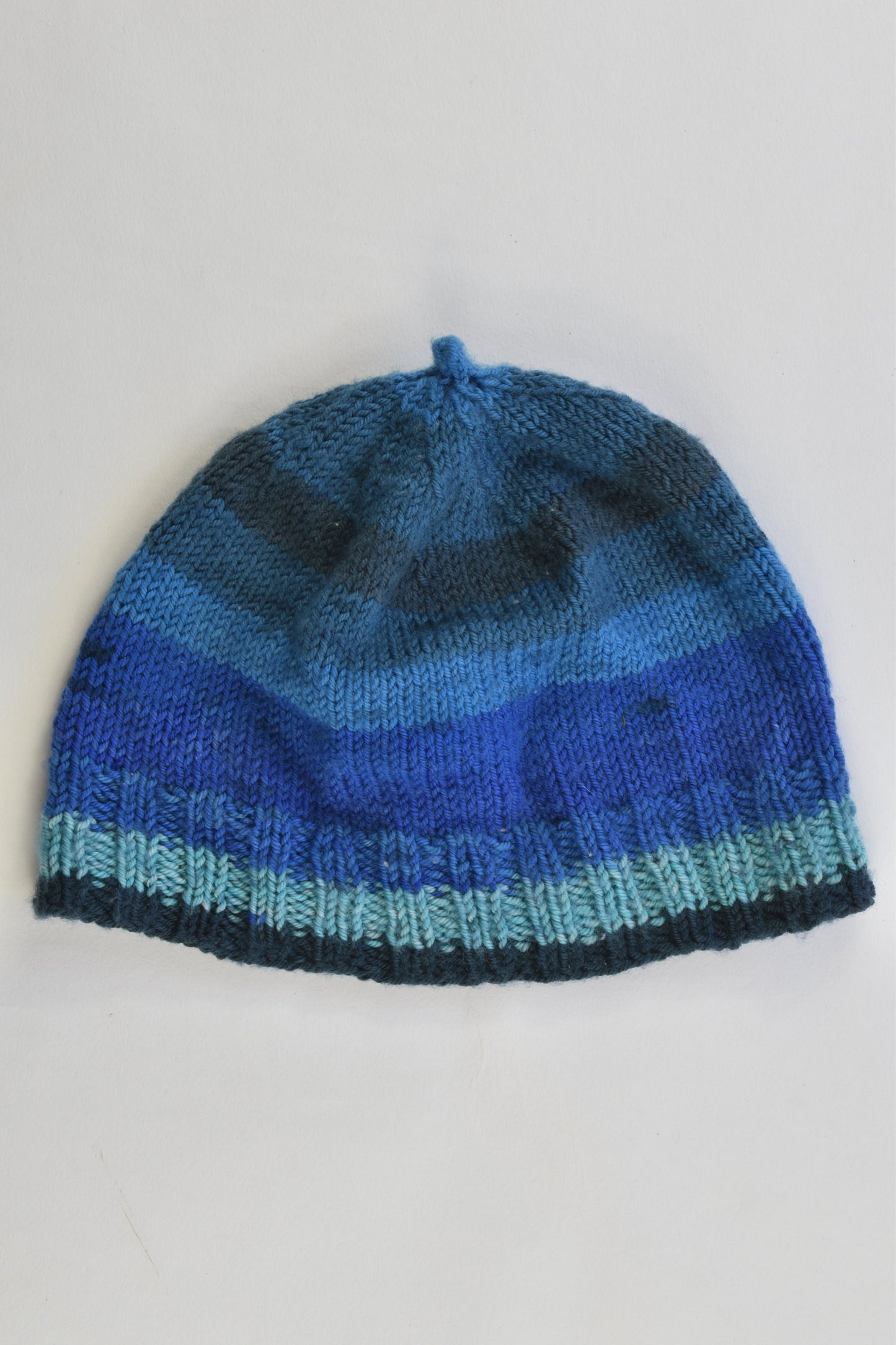 Handmade Size approx 2-4 years Knitted Winter Beanie