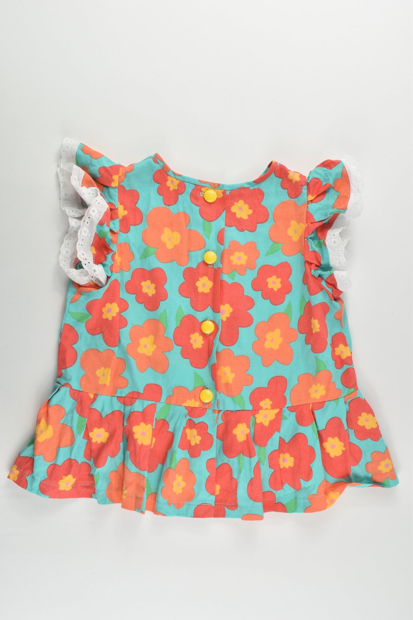 Handmade Size approx 3 Floral Blouse