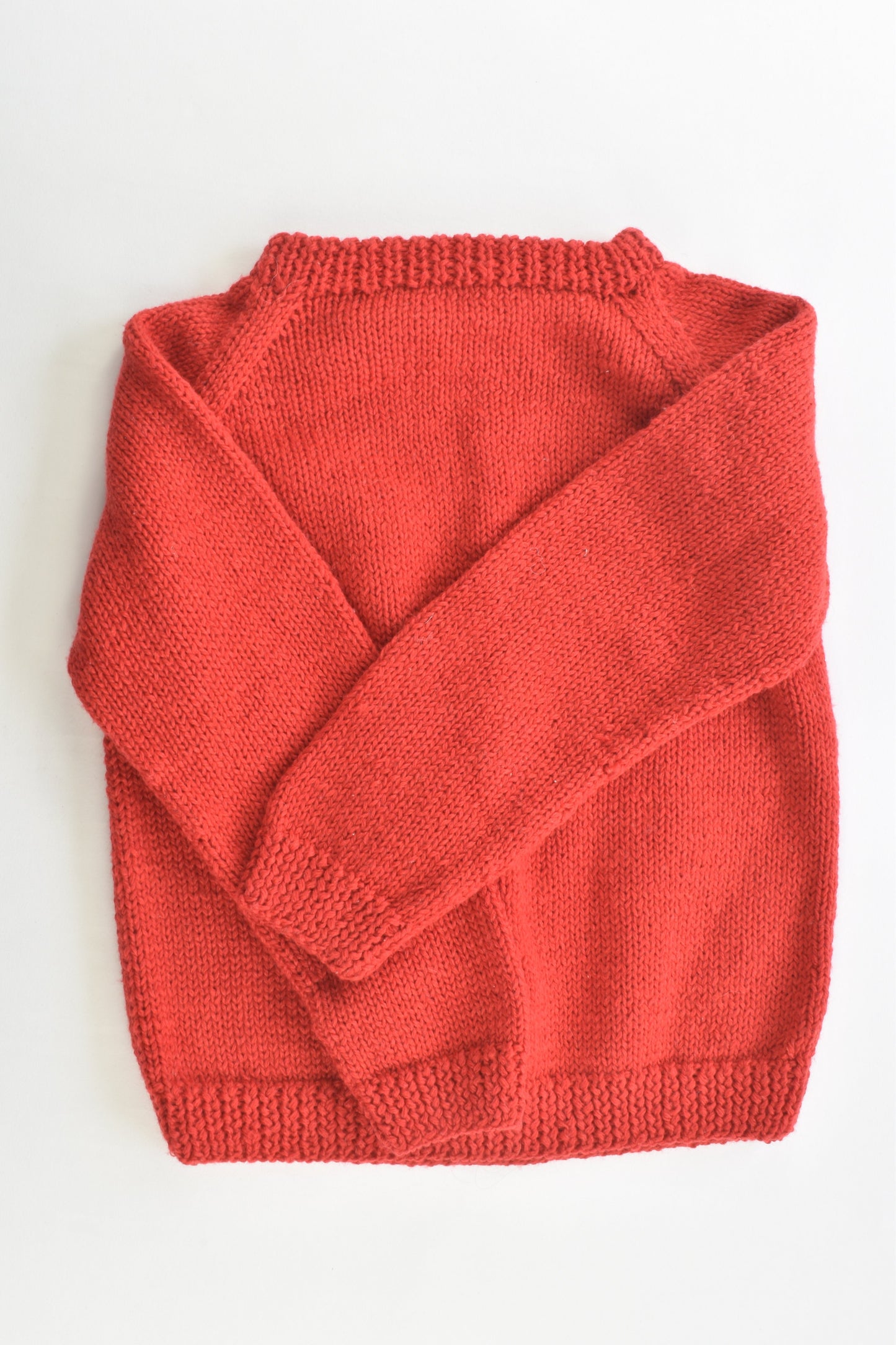 Handmade Size approx 4 Knitted Jumper