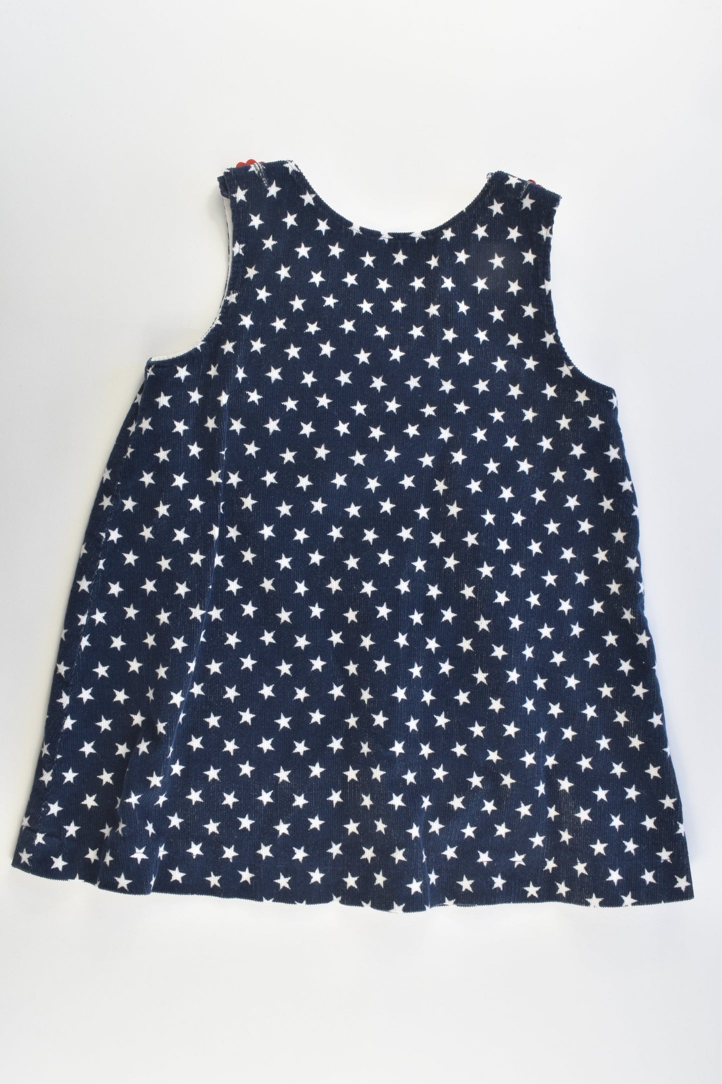 Handmade Size approx 4 Lightweight and Stretchy Stars Cord Dress