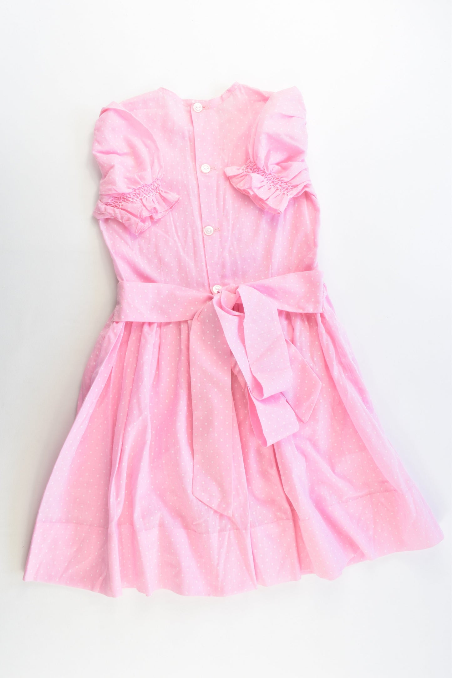 Handmade Size approx 5 Smocked Dress