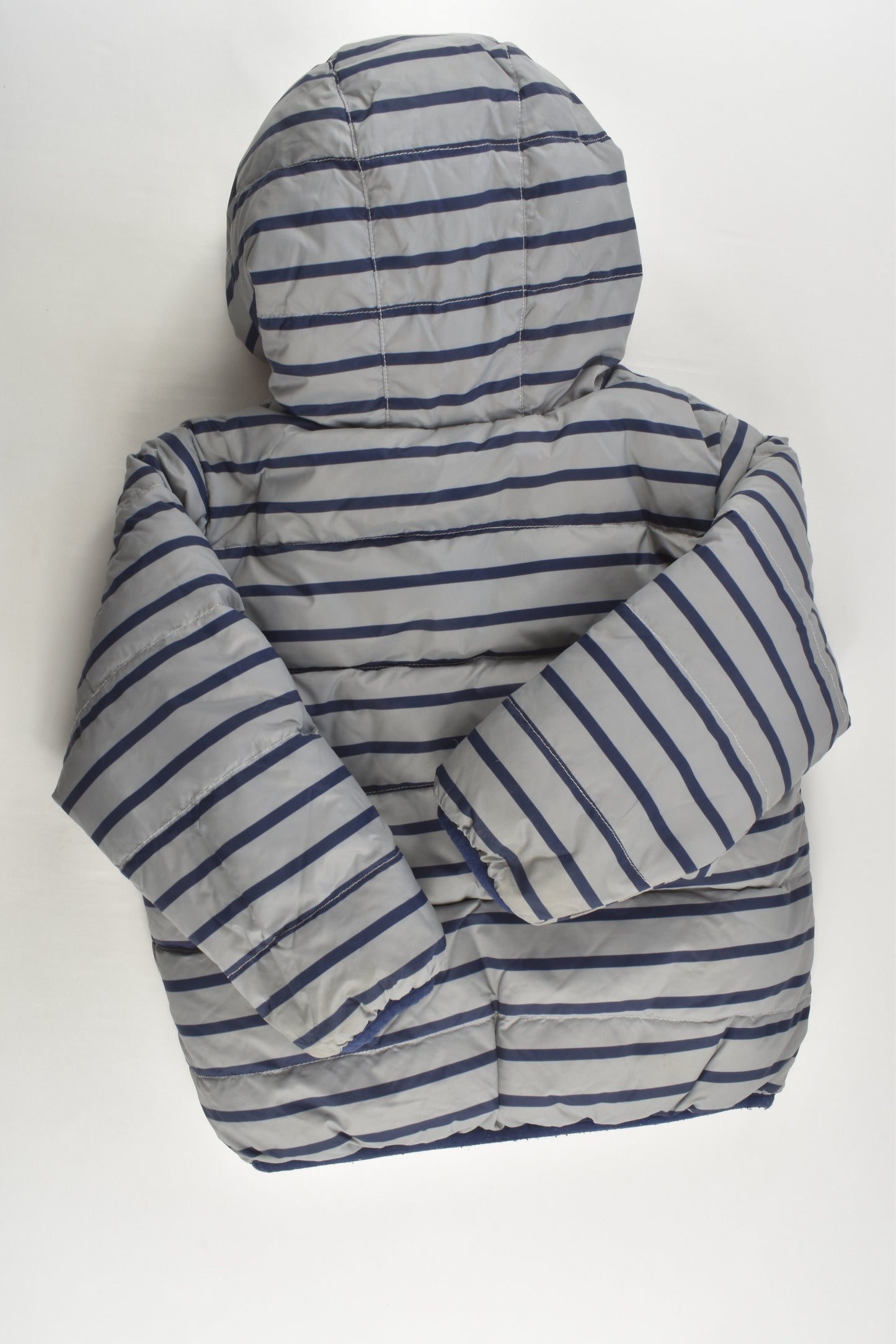Hanna Andersson Size 2-3 (100 cm) Reversible Down/Feather Puffer Jacket