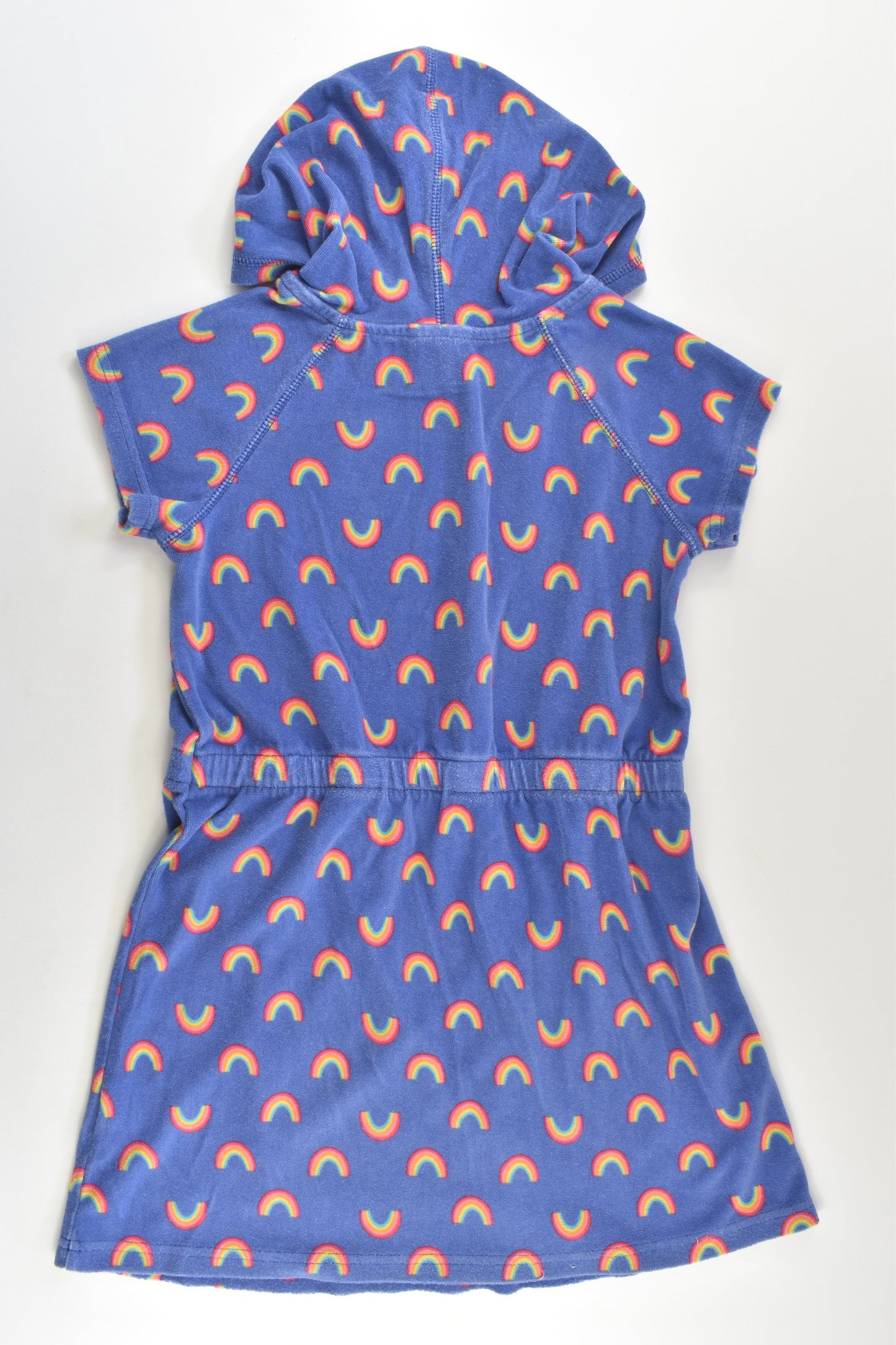 Hanna Andersson Size 8 Rainbow Terry Dress