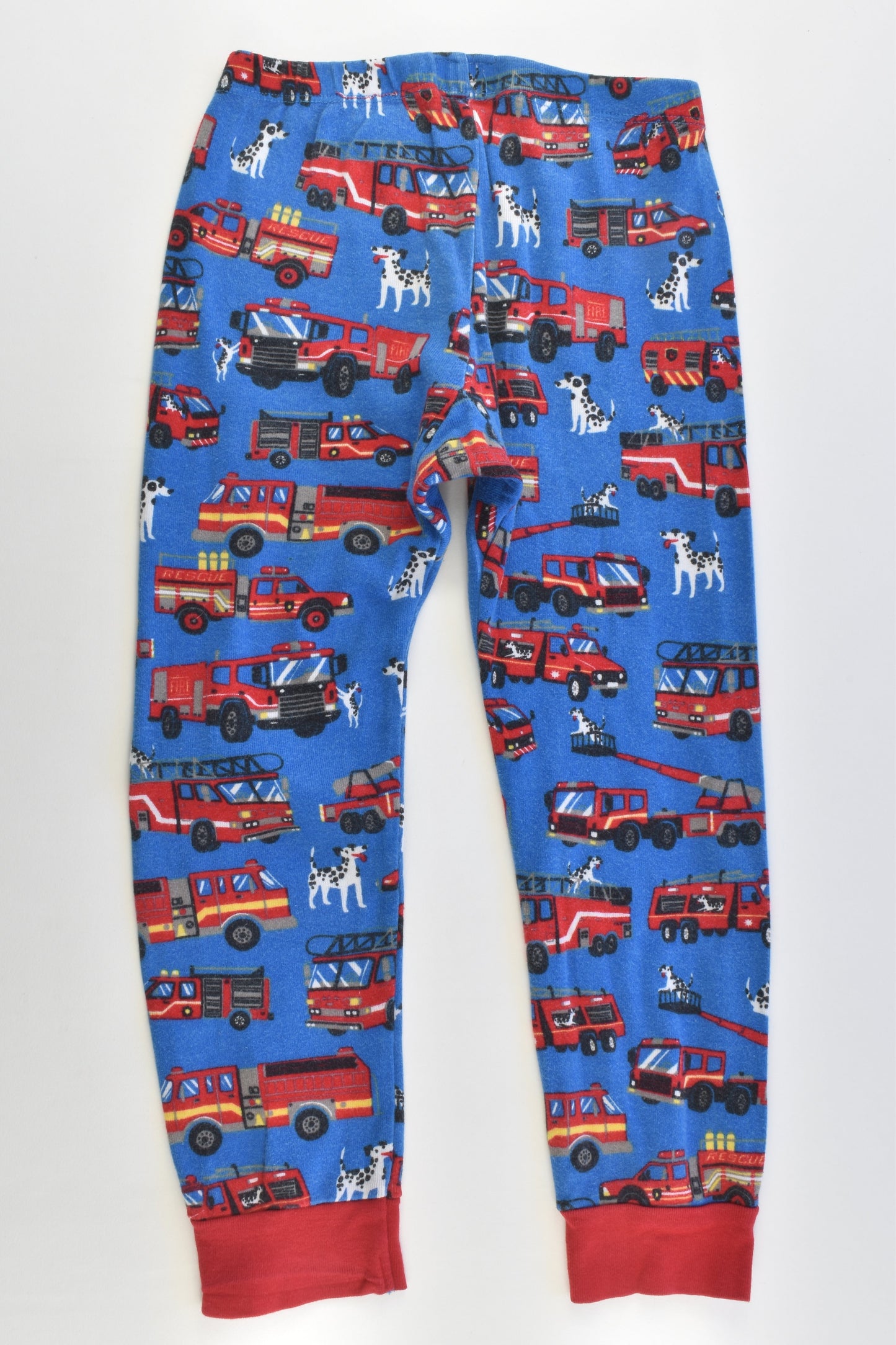 Hatley Size 5 'To The Rescue' Fire Engine Pj Set