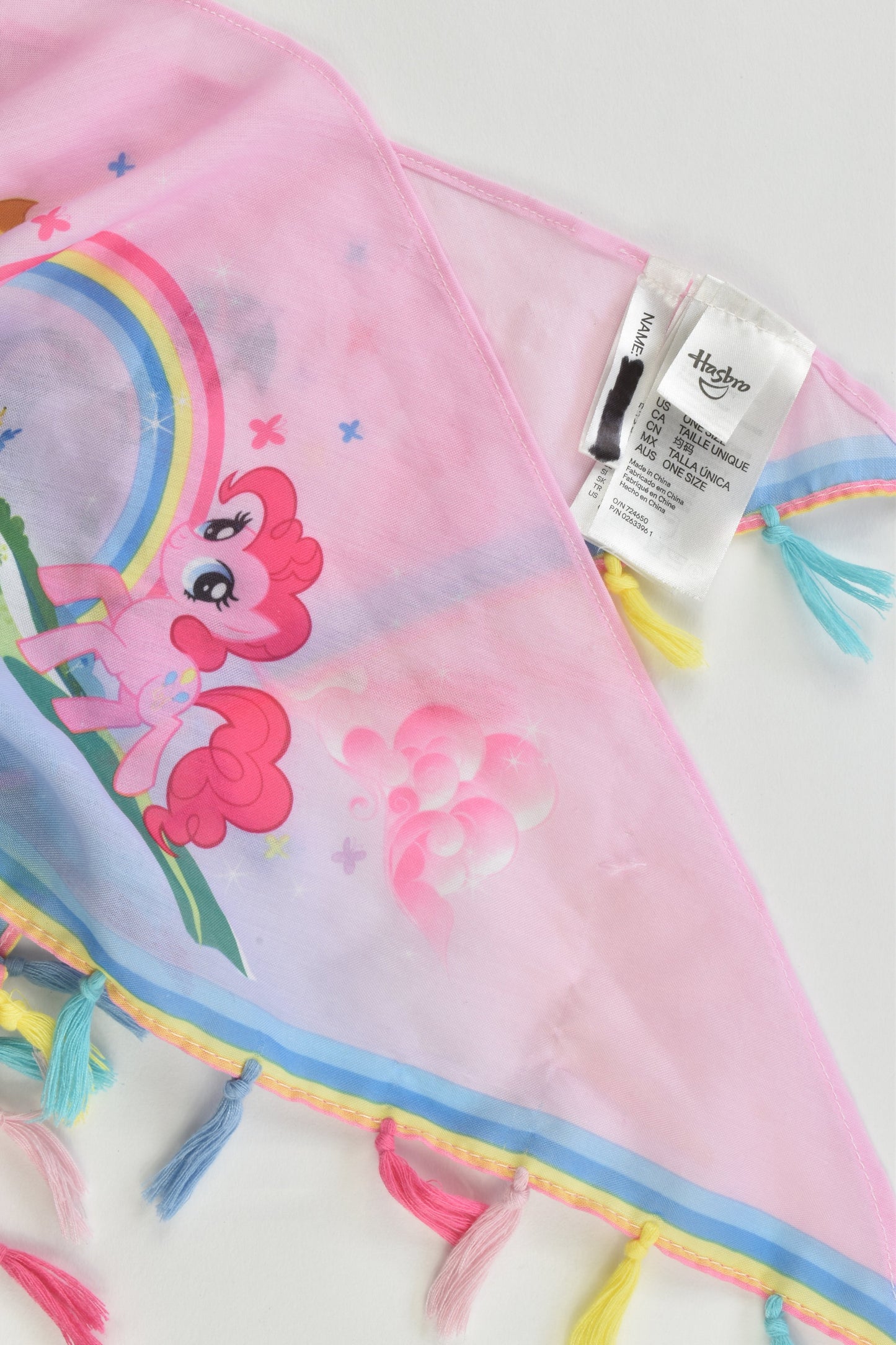 H&M One Size Triangle Shape My Little Pony Scarf