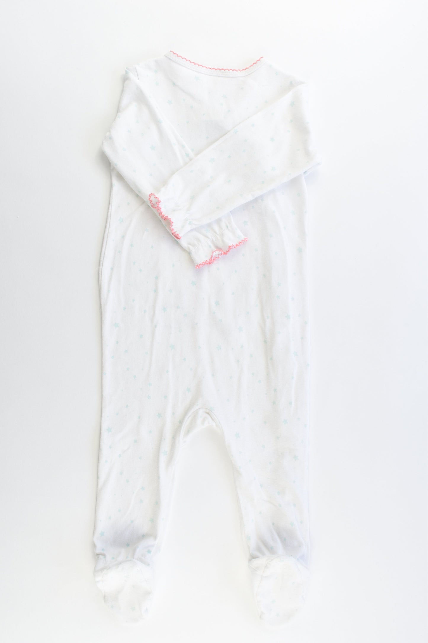 H&M Size 0 ( 74 cm, 6-9 months) Marie Aristocats White Footed Romper