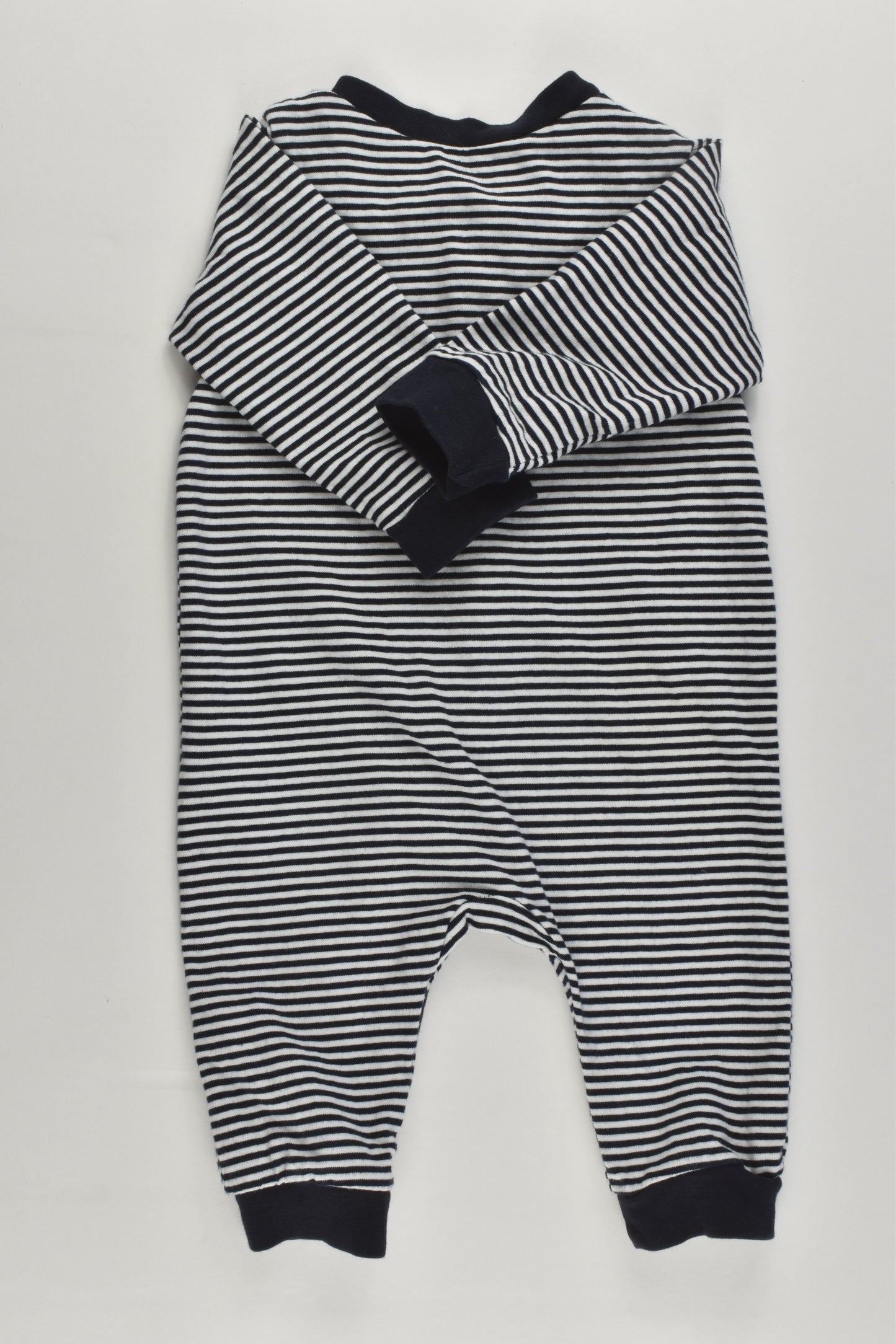 H&M Size 000 (56 cm, 1-2 months) Striped Romper