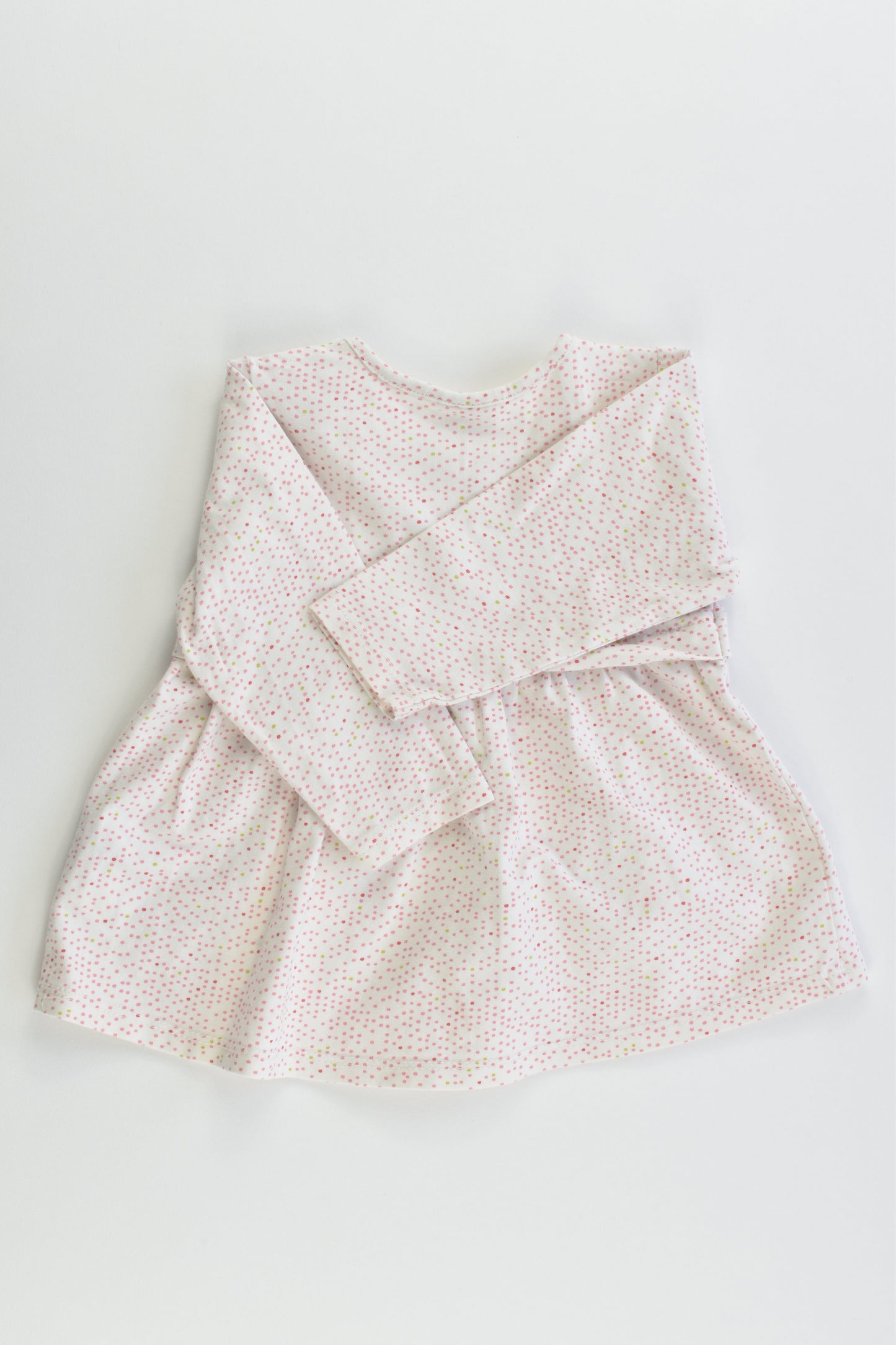 H&M Size 000 (62 cm, 2-4 months) Organic Cotton Dress