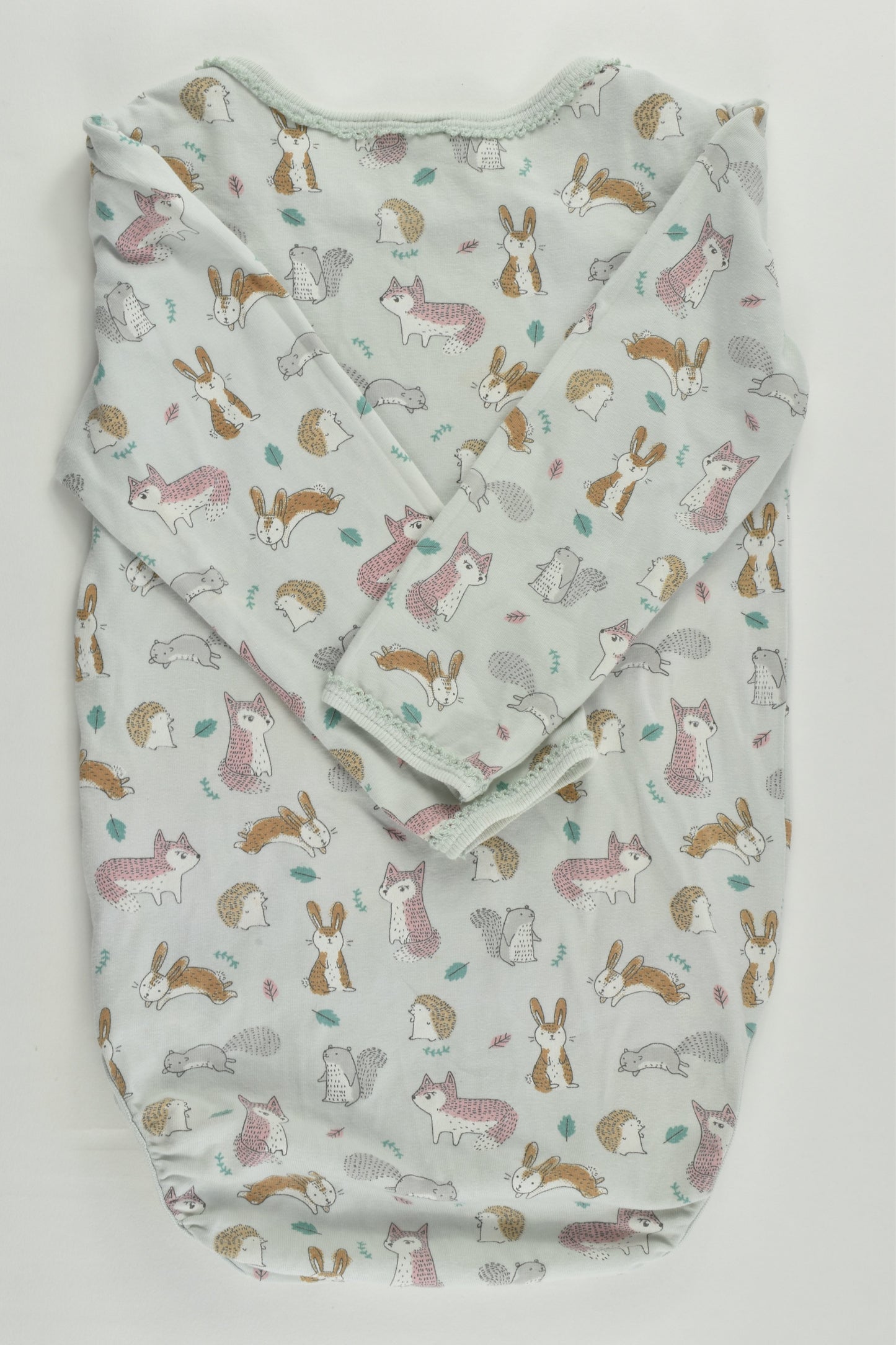 H&M Size 1 (86 cm) Forest Animals Bodysuit