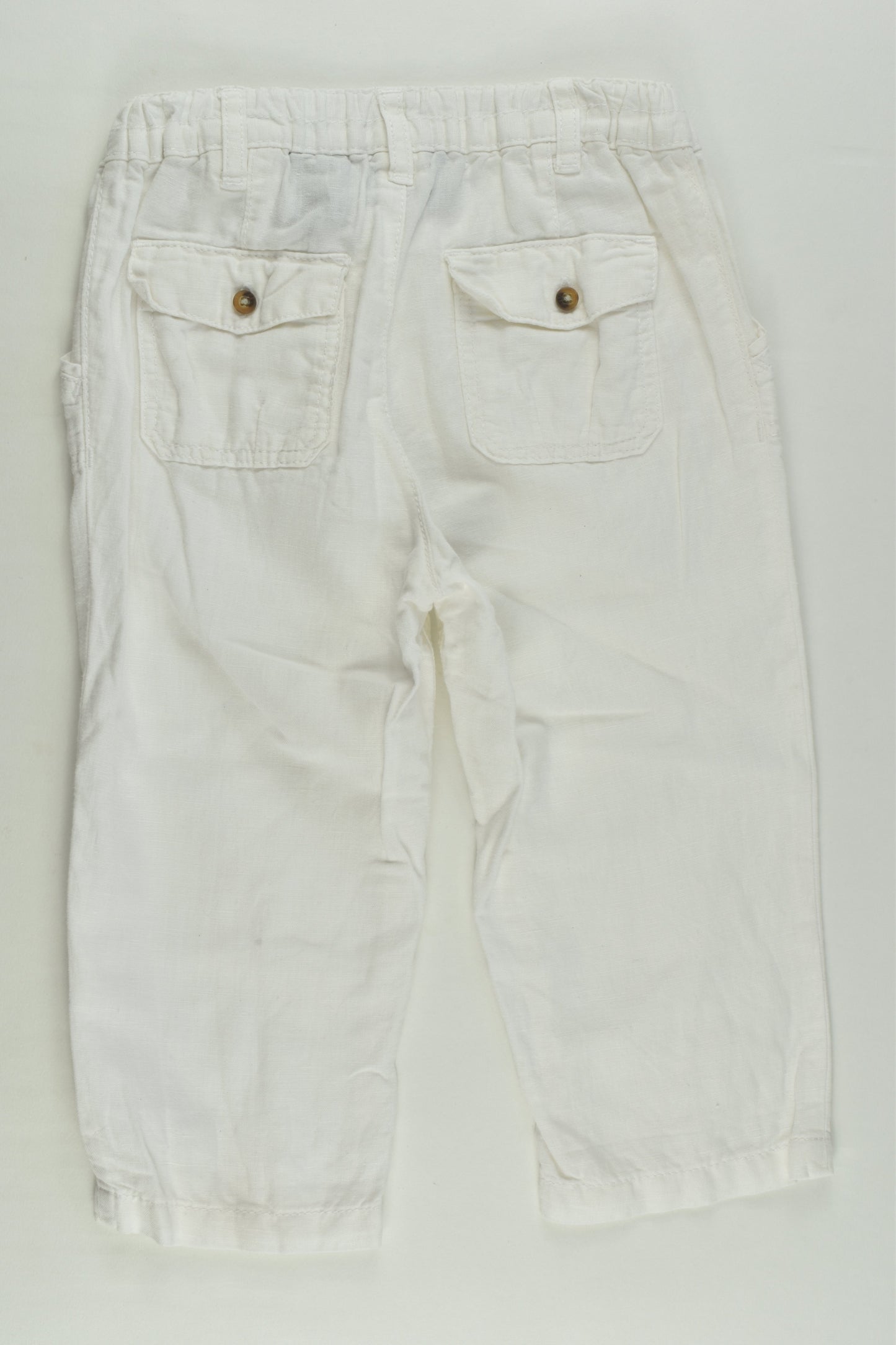 H&M Size 1 (86 cm) Linen/Cotton Pants