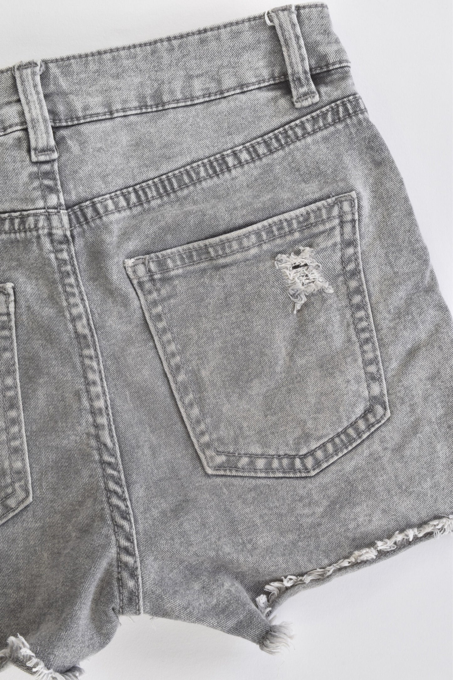H&M Size 11 (146 cm) Lightweight Stretchy Denim Shorts