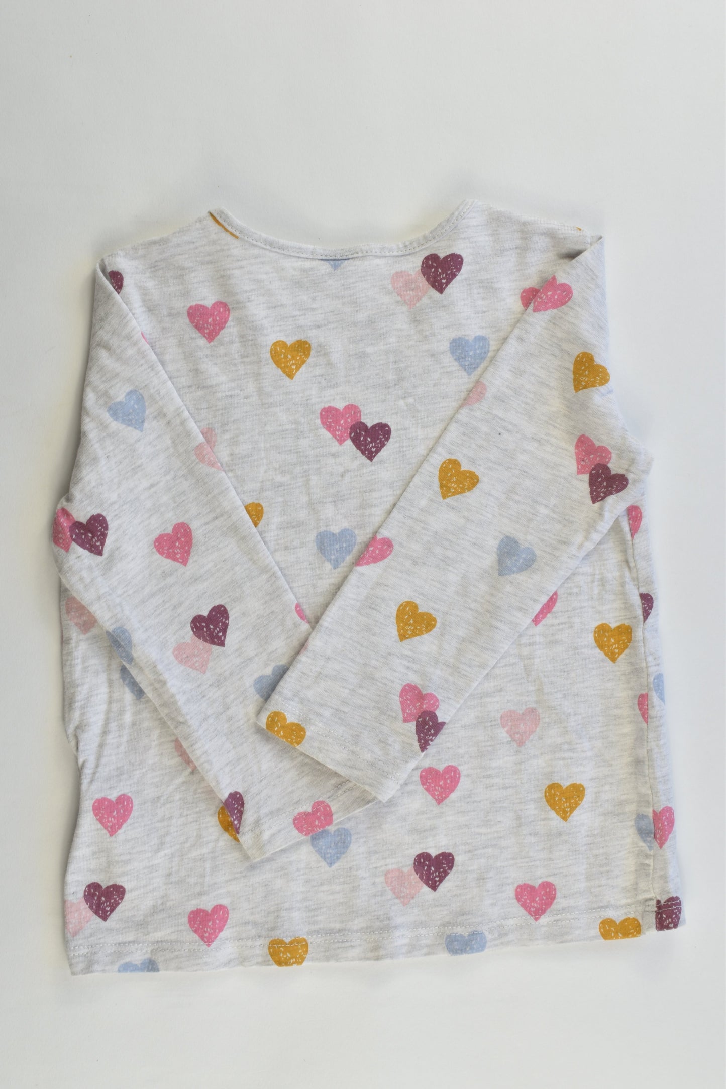 H&M Size 2 (92 cm) Lovehearts Top