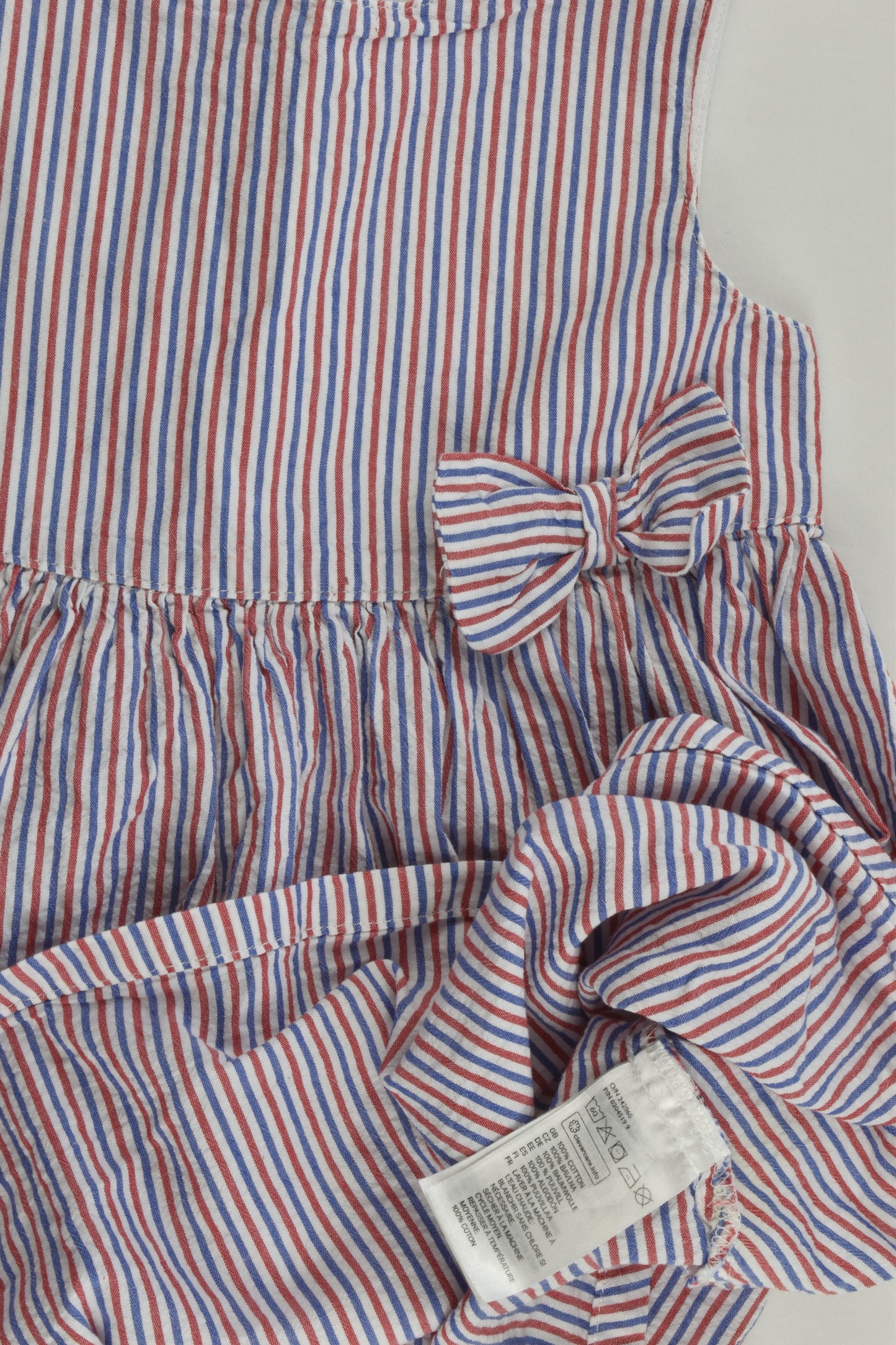 H&M Size 2 Striped Dress
