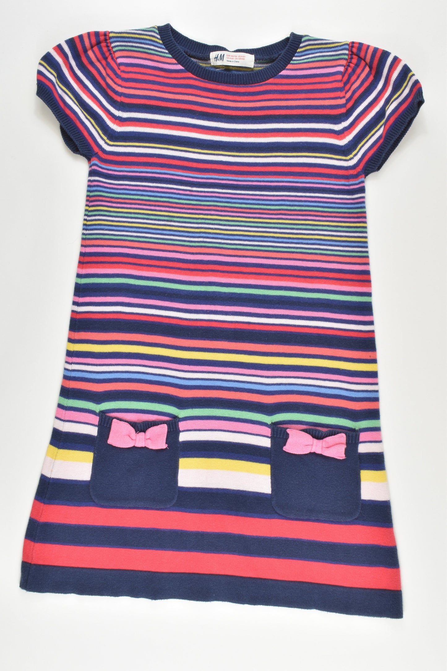 H&M Size 4-6 (110-116 cm) Knitted Dress