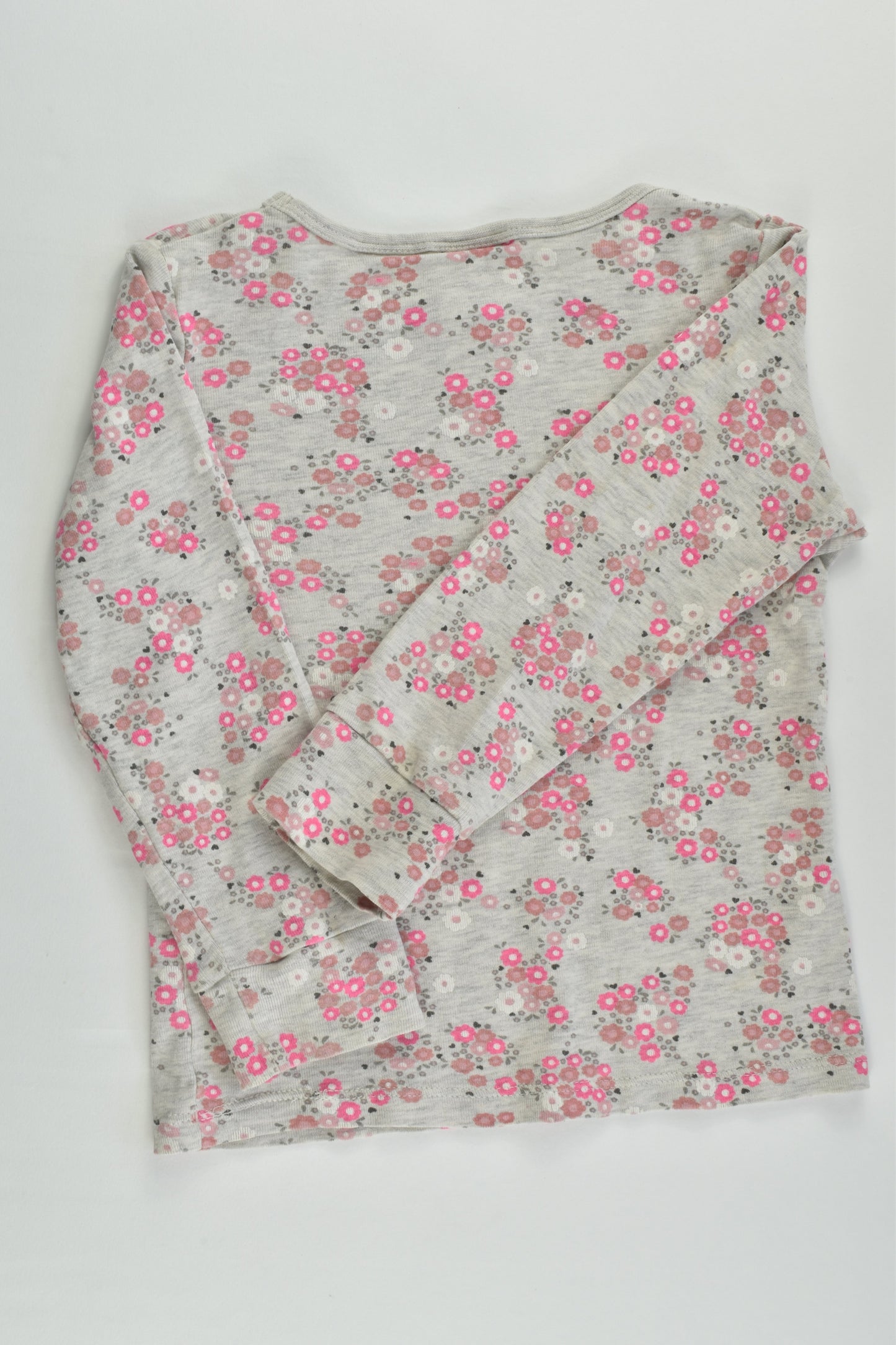 H&M Size 4 (98/104 cm) Floral Pj Set