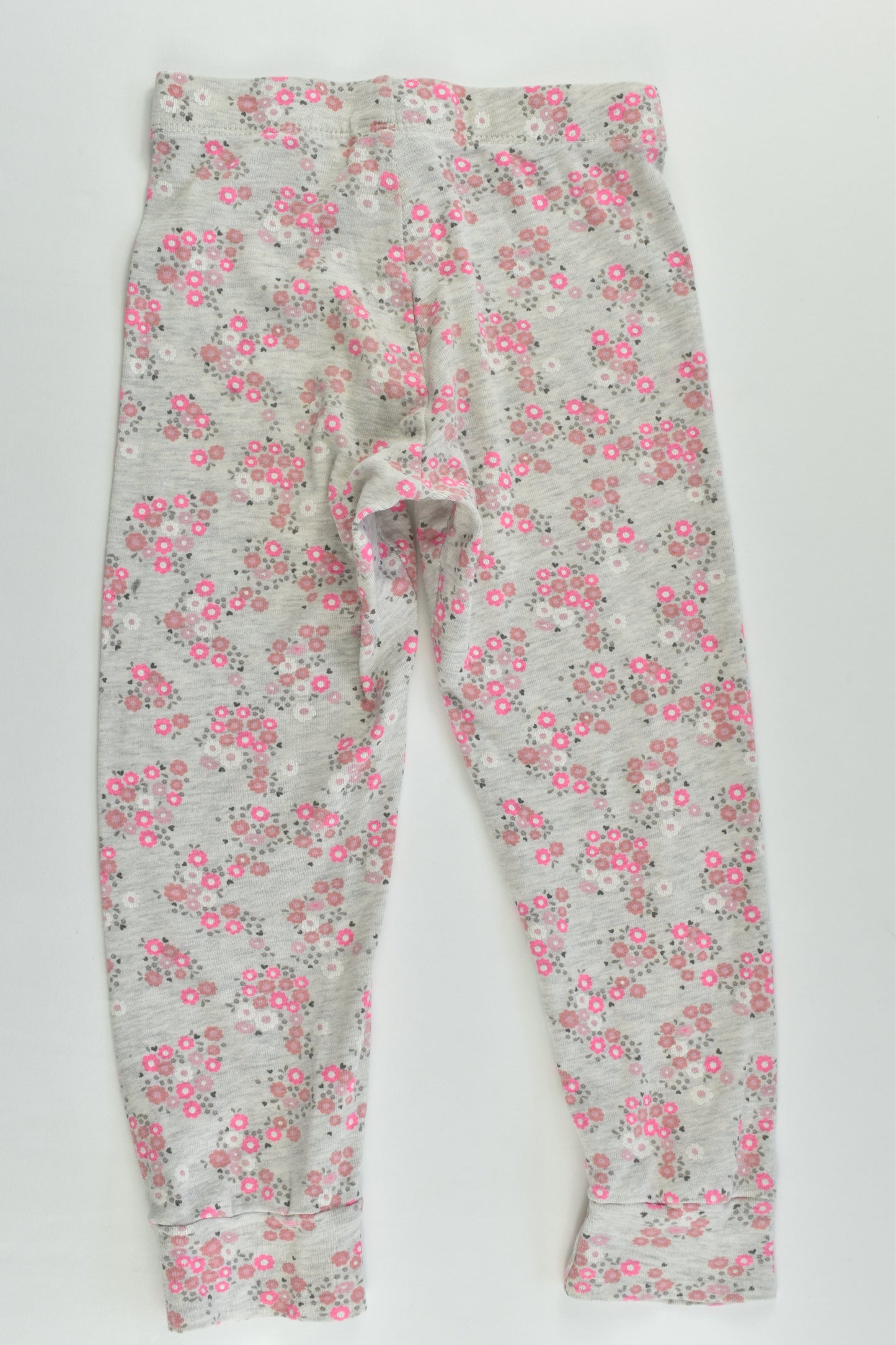 H&M Size 4 (98/104 cm) Floral Pj Set