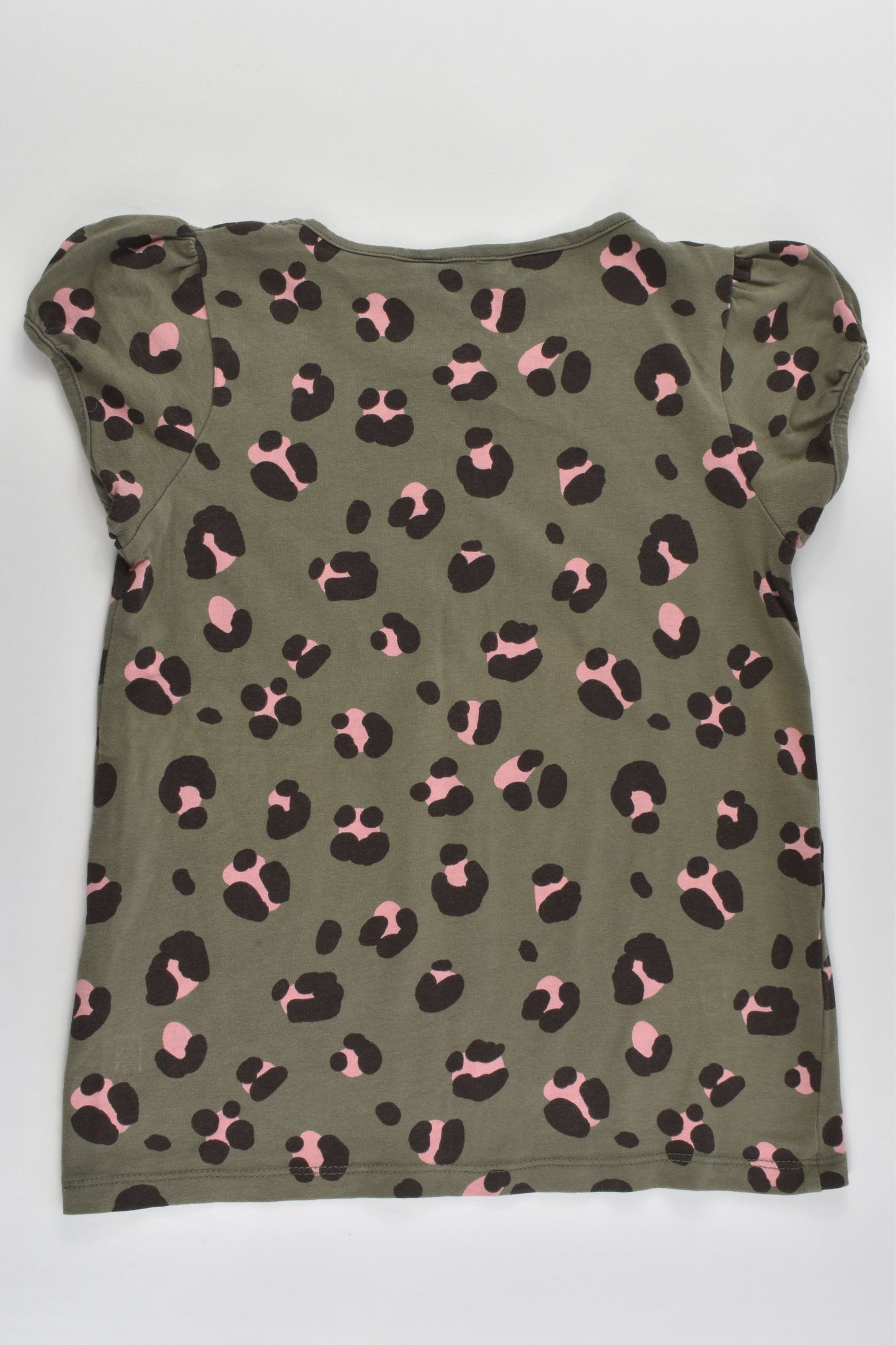 H&M Size 5-6 (110/116 cm) Leopard Print T-shirt
