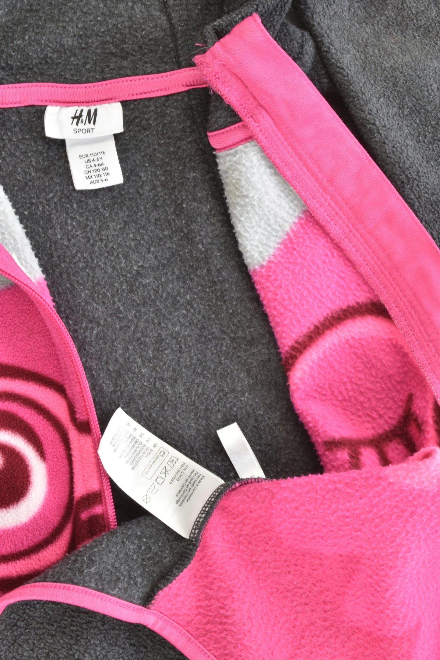 H&M Size 5-6 Owl Fleece Jumper