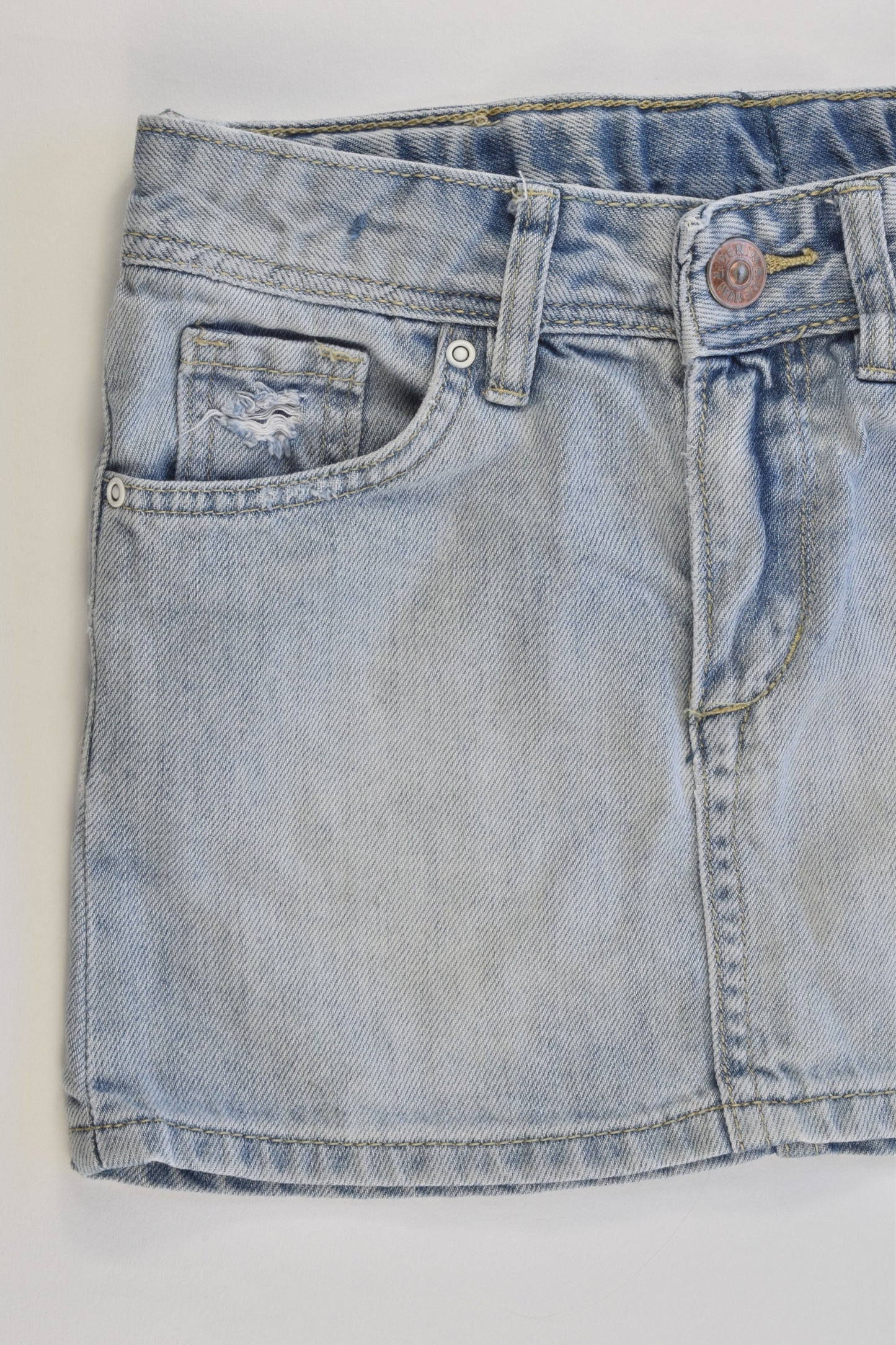 H&M Size 6 (116 cm) Soft Denim Skirt