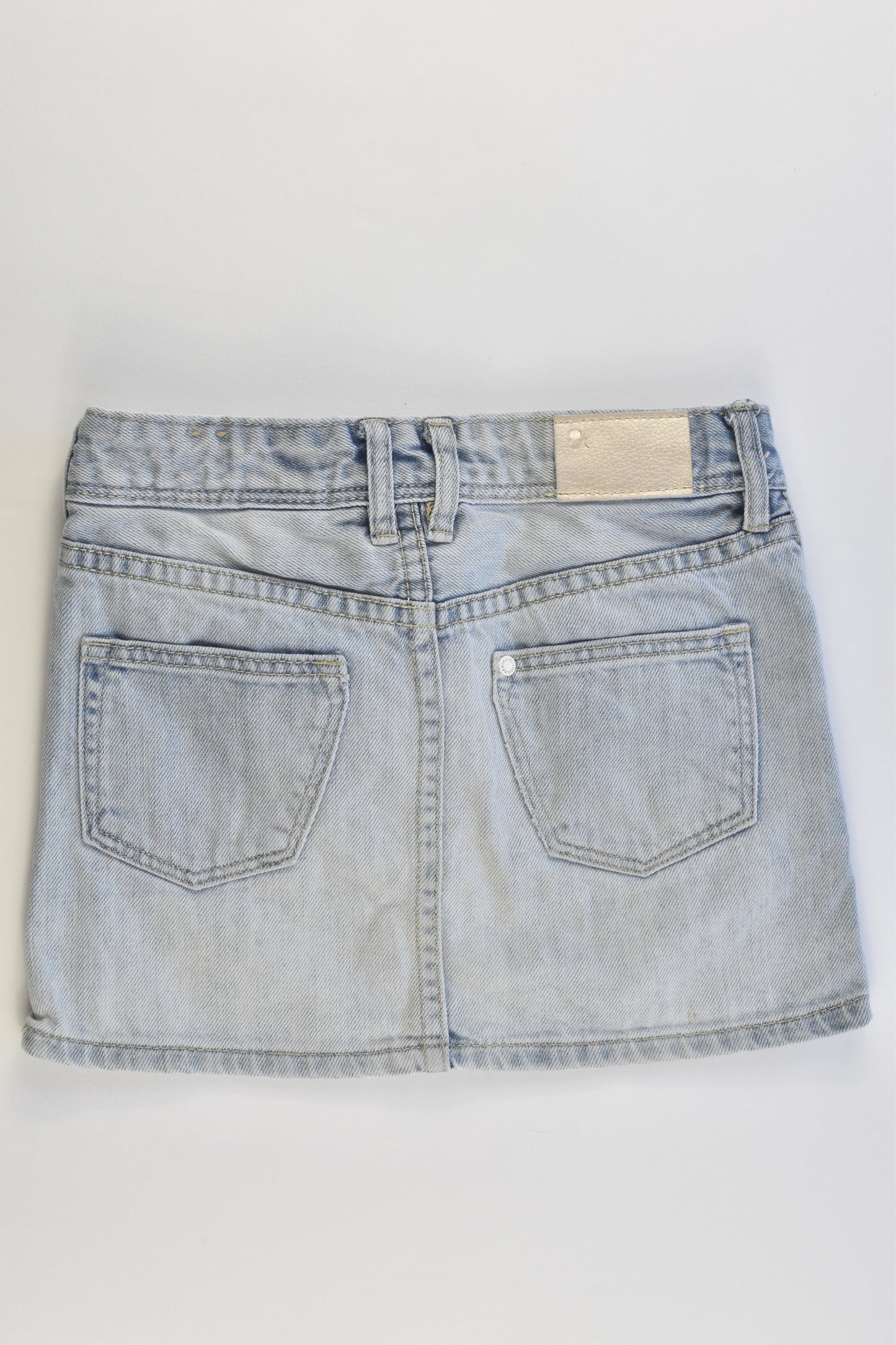 H&M Size 6 (116 cm) Soft Denim Skirt