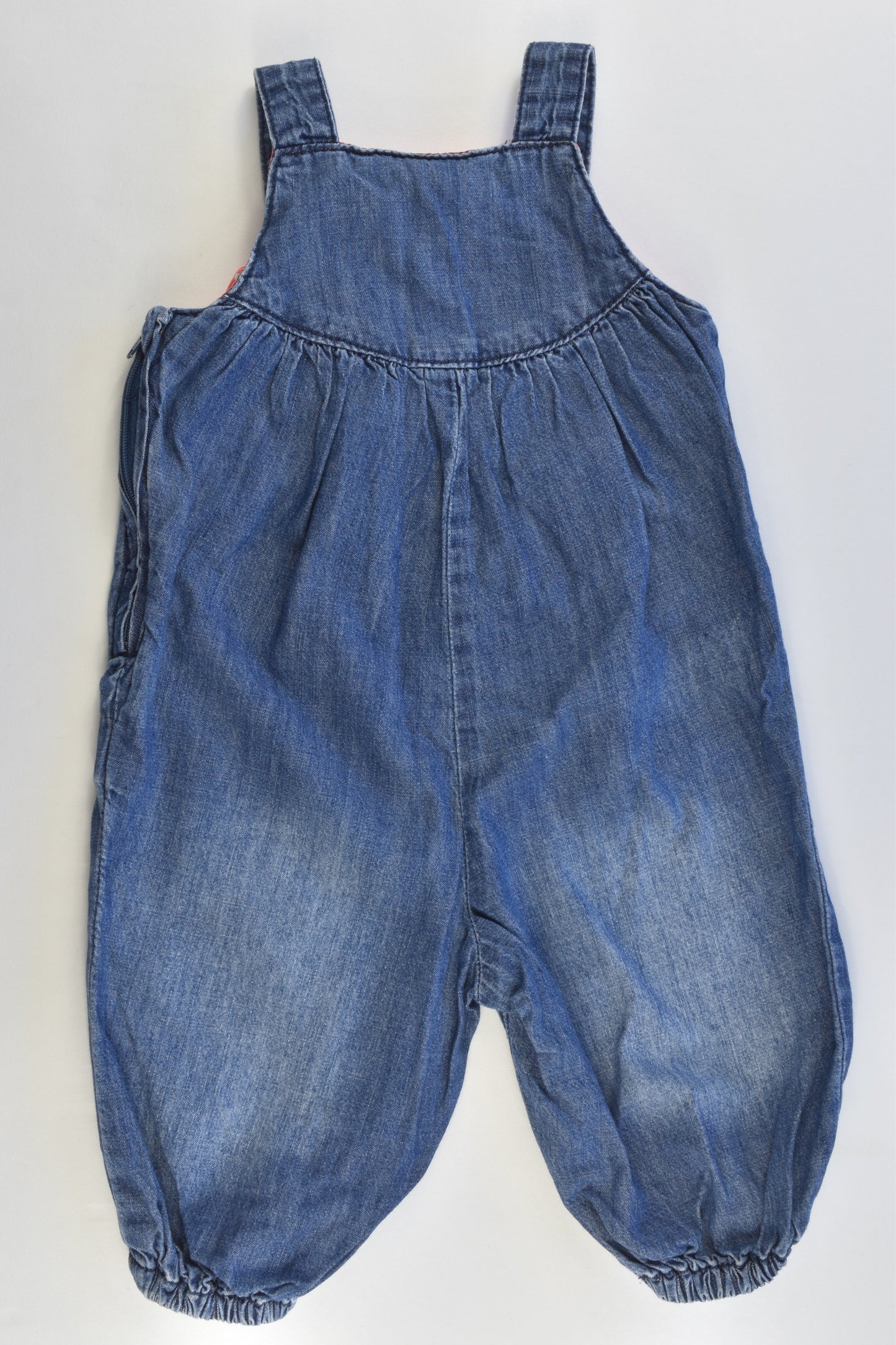 H&M Size 62 cm (2-4 months) Soft Lightweight Denim Overalls