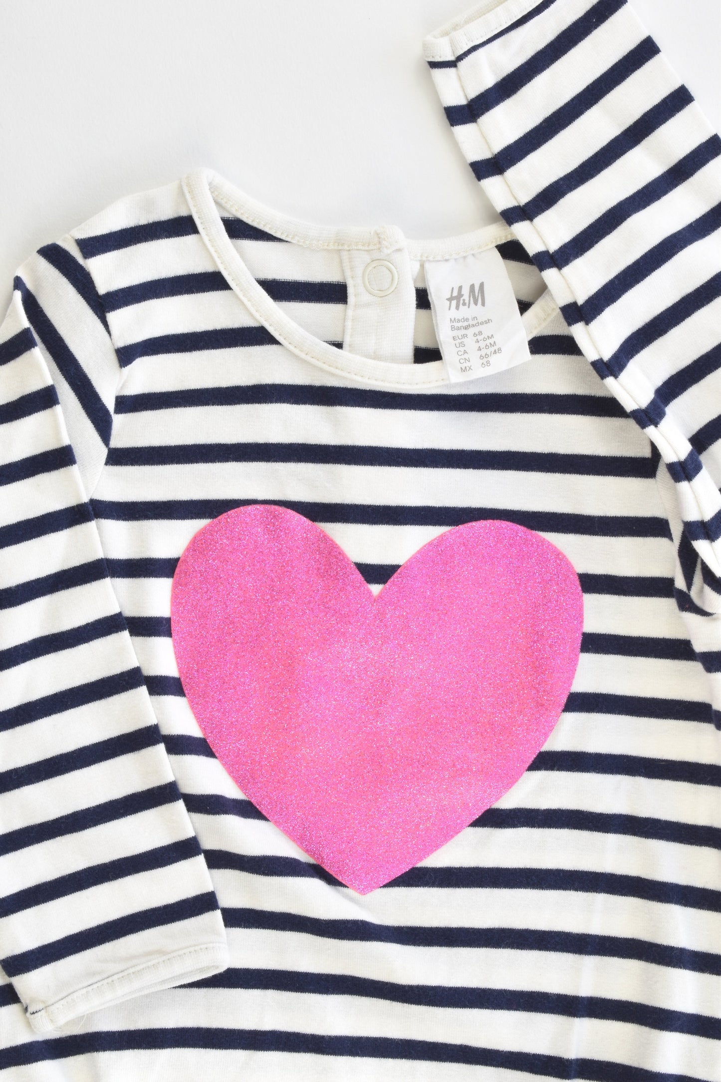 H&M Size 68 cm (4-6 months) Bodysuit